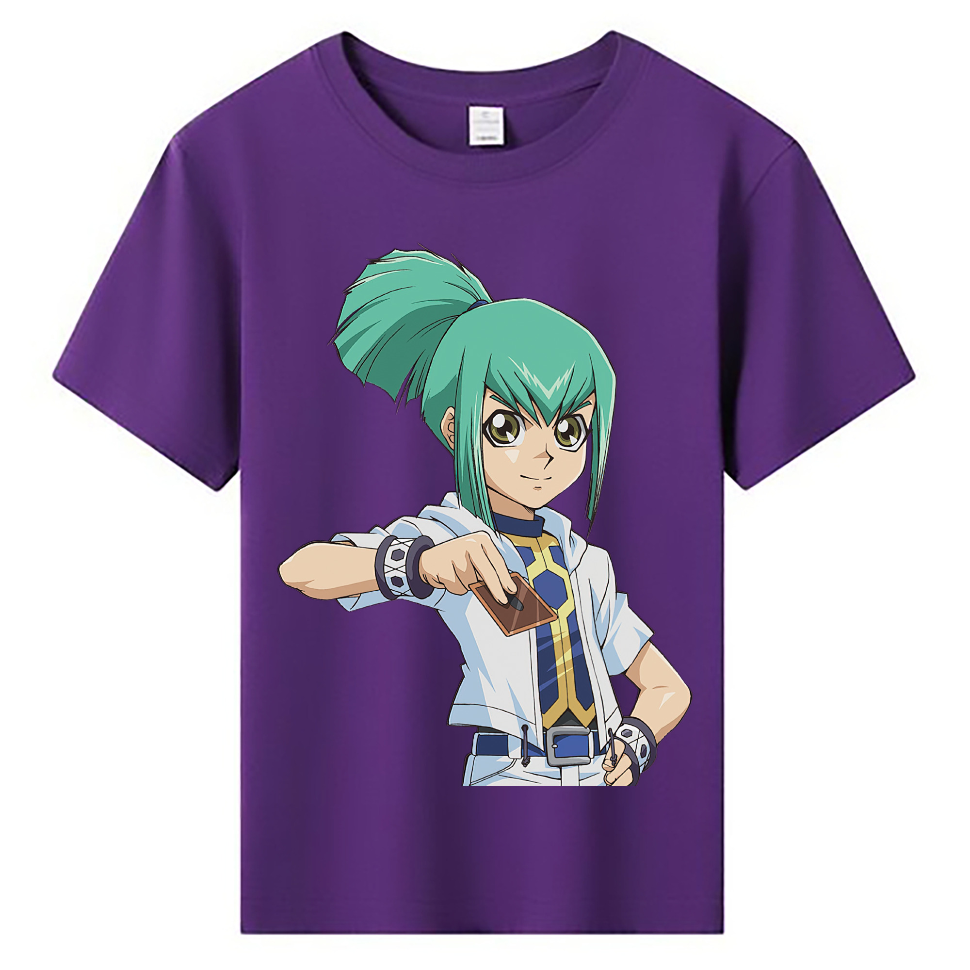 （画像用） 遊☆戯☆王 Yu-Gi-Oh! 綿100％キッズTシャツ（フロントプリント）