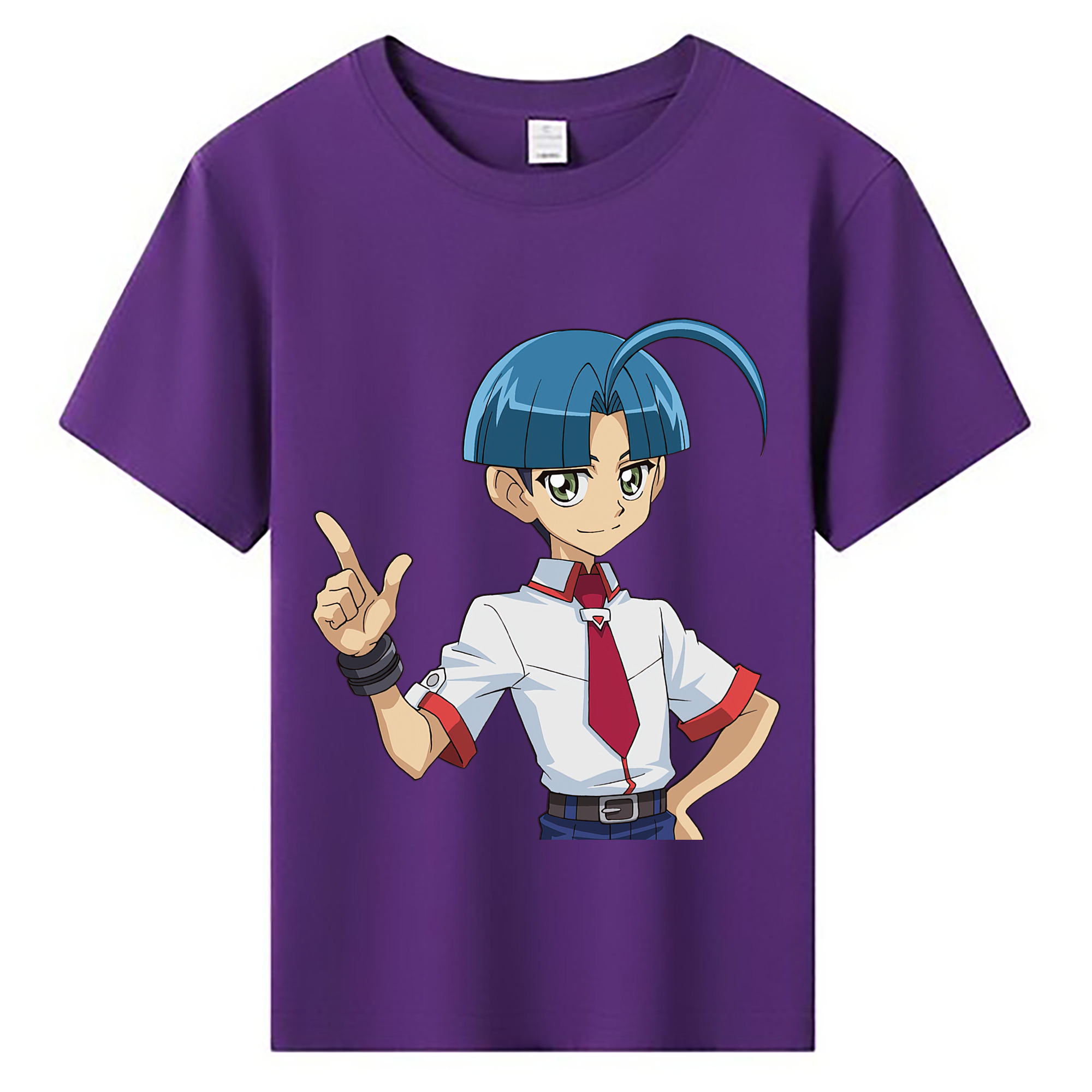 （画像用） 遊☆戯☆王 Yu-Gi-Oh! 綿100％キッズTシャツ（フロントプリント）