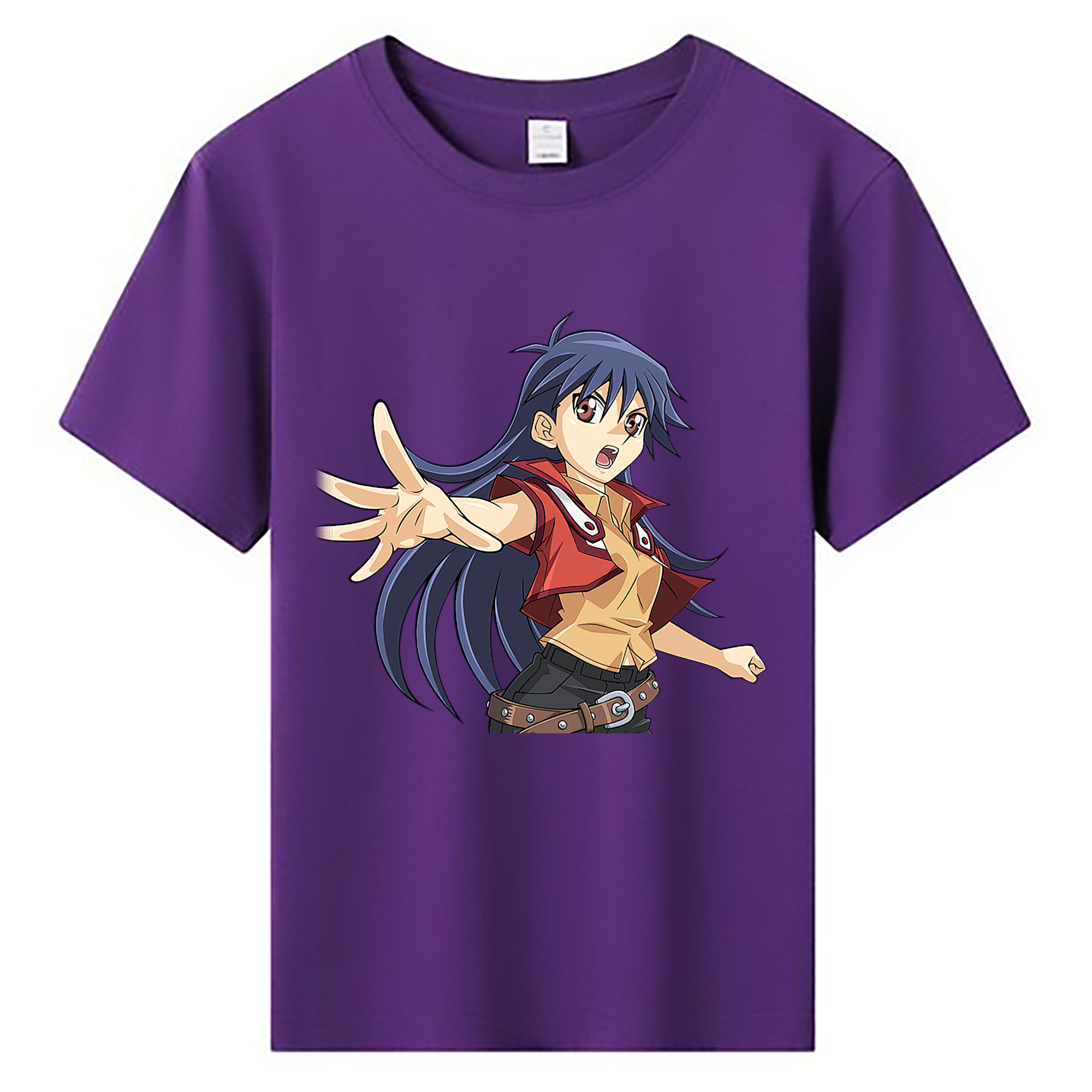 （画像用） 遊☆戯☆王 Yu-Gi-Oh! 綿100％キッズTシャツ（フロントプリント）