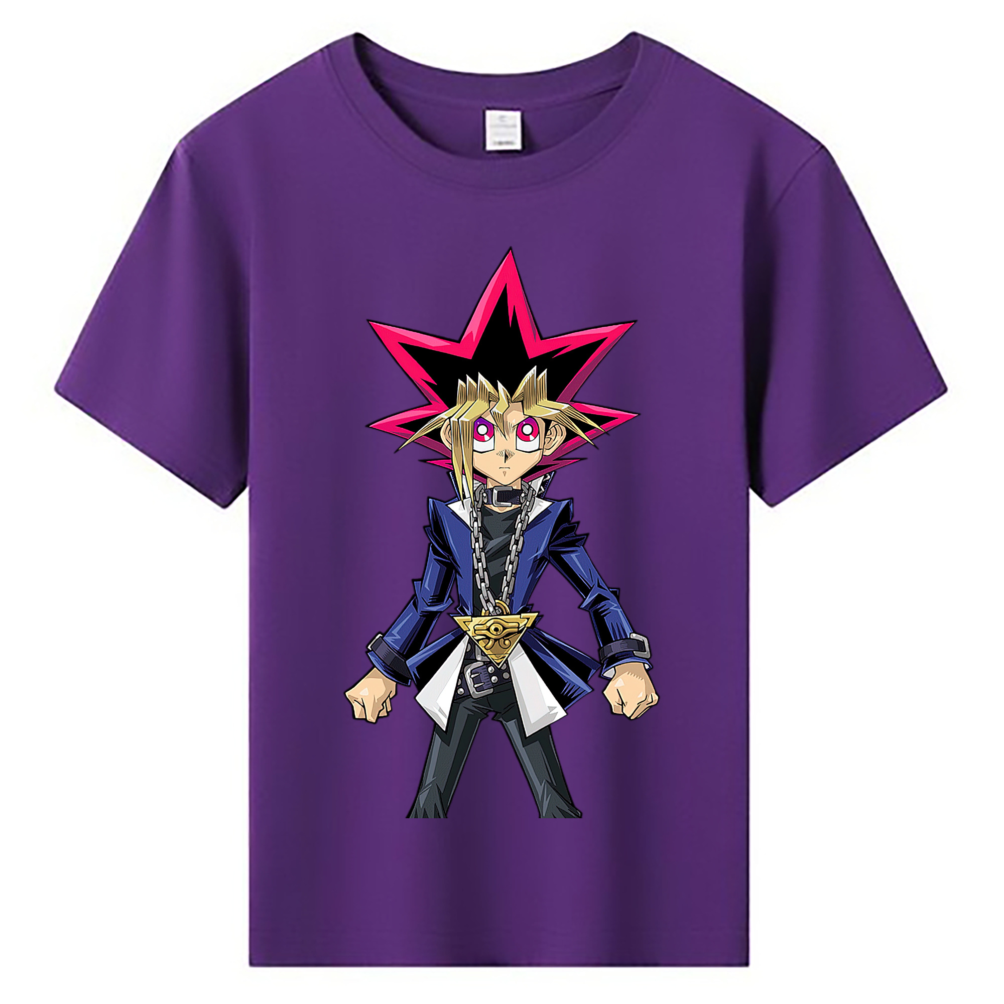 （画像用） 遊☆戯☆王 Yu-Gi-Oh! 綿100％キッズTシャツ（フロントプリント）