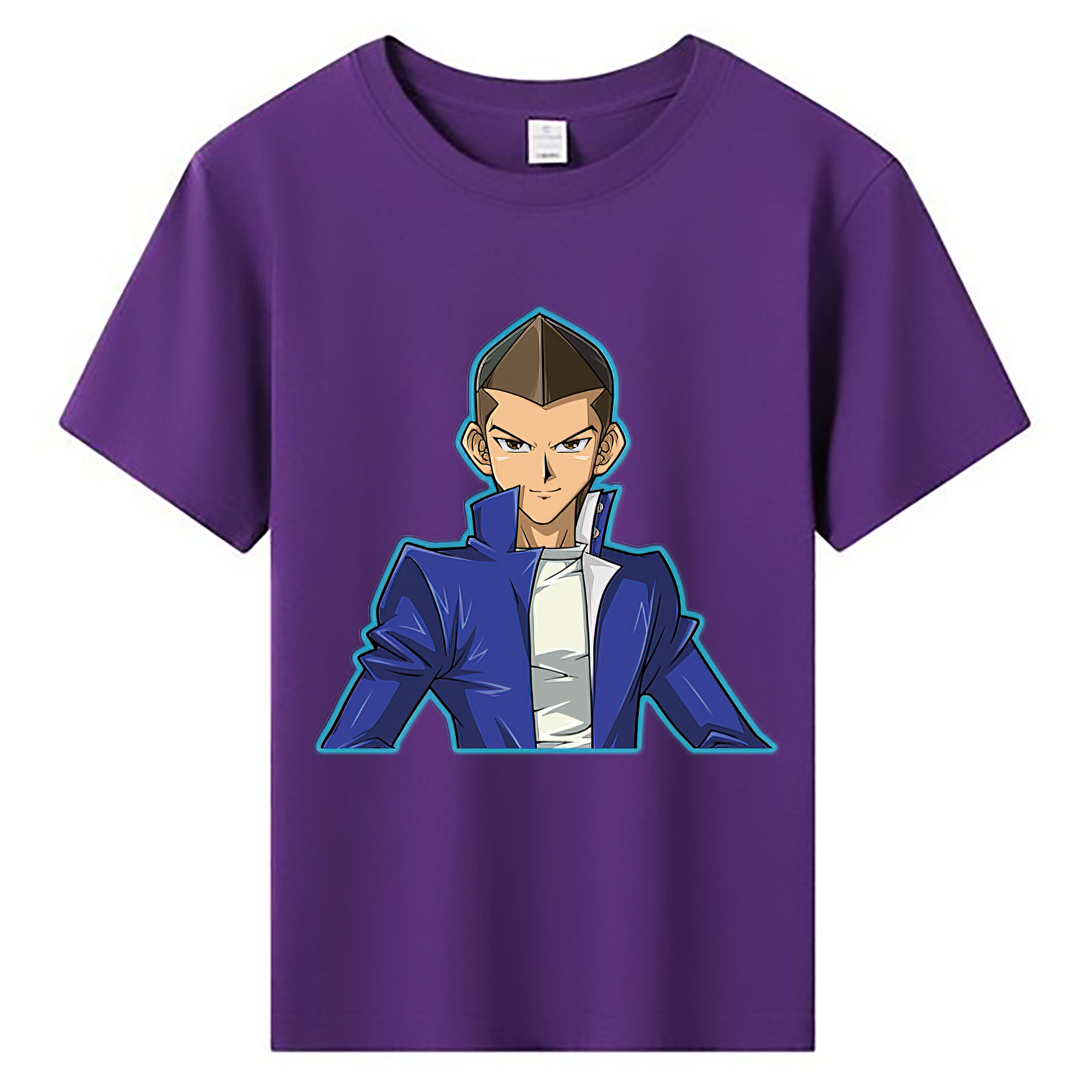 （画像用） 遊☆戯☆王 Yu-Gi-Oh! 綿100％キッズTシャツ（フロントプリント）