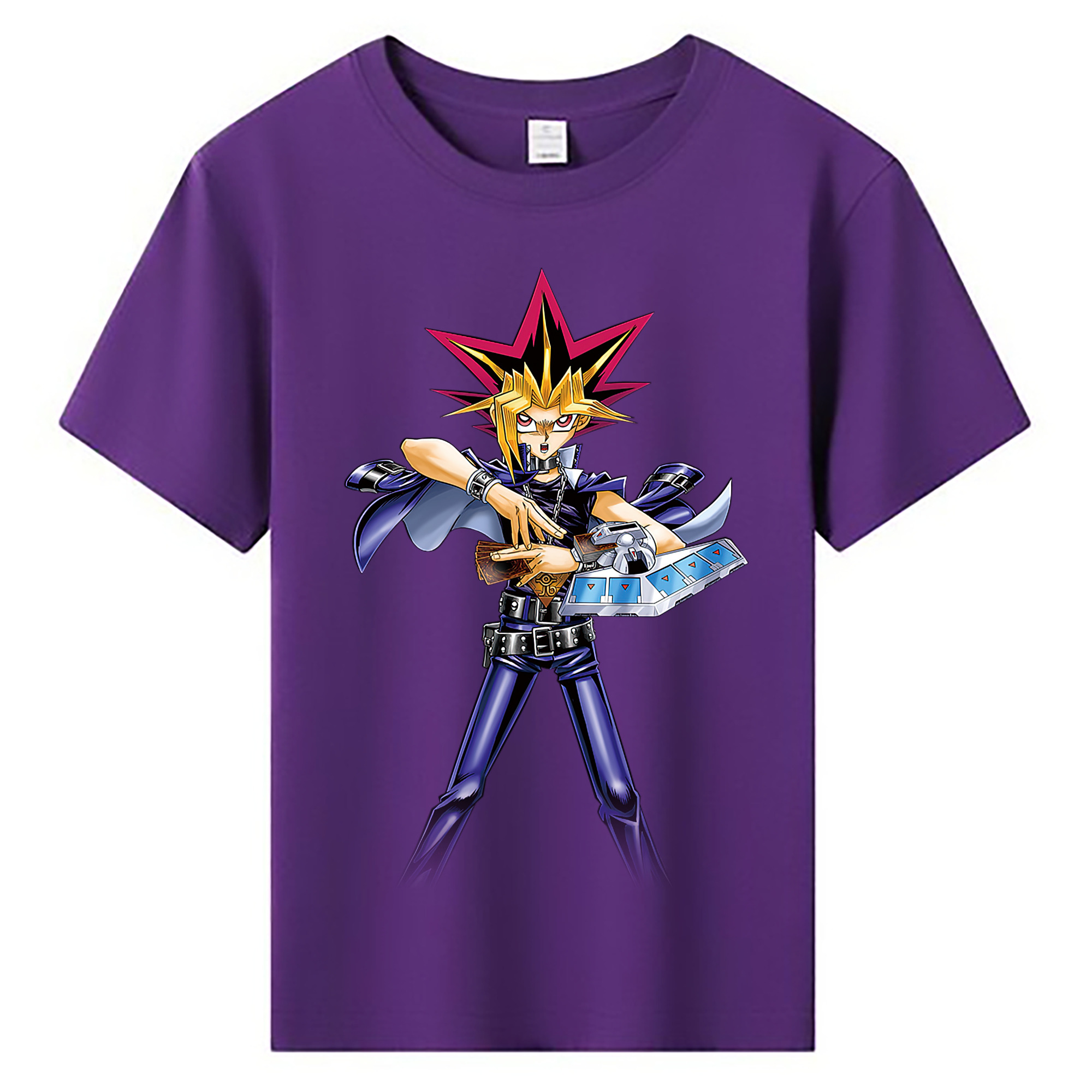 （画像用） 遊☆戯☆王 Yu-Gi-Oh! 綿100％キッズTシャツ（フロントプリント）