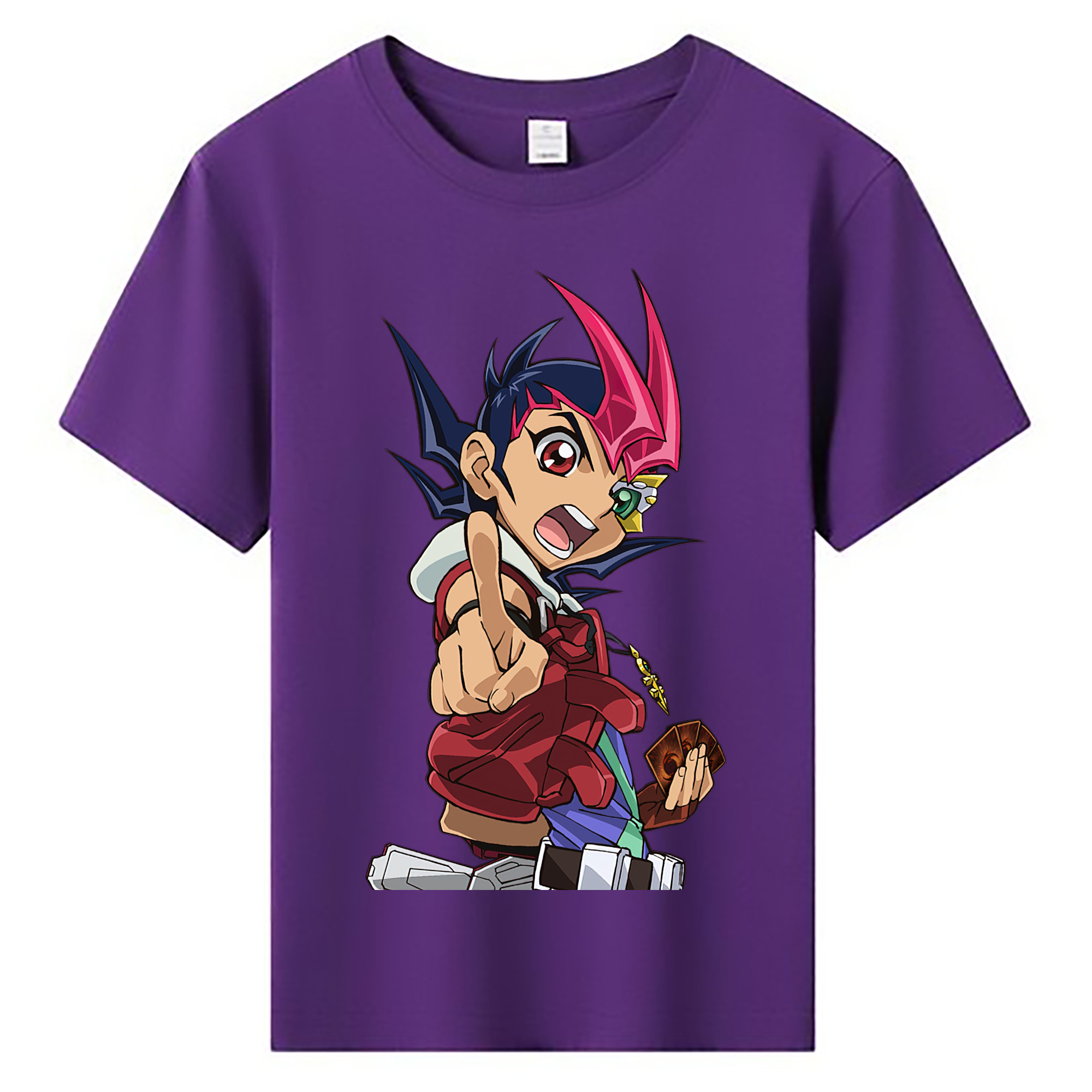 （画像用） 遊☆戯☆王 Yu-Gi-Oh! 綿100％キッズTシャツ（フロントプリント）