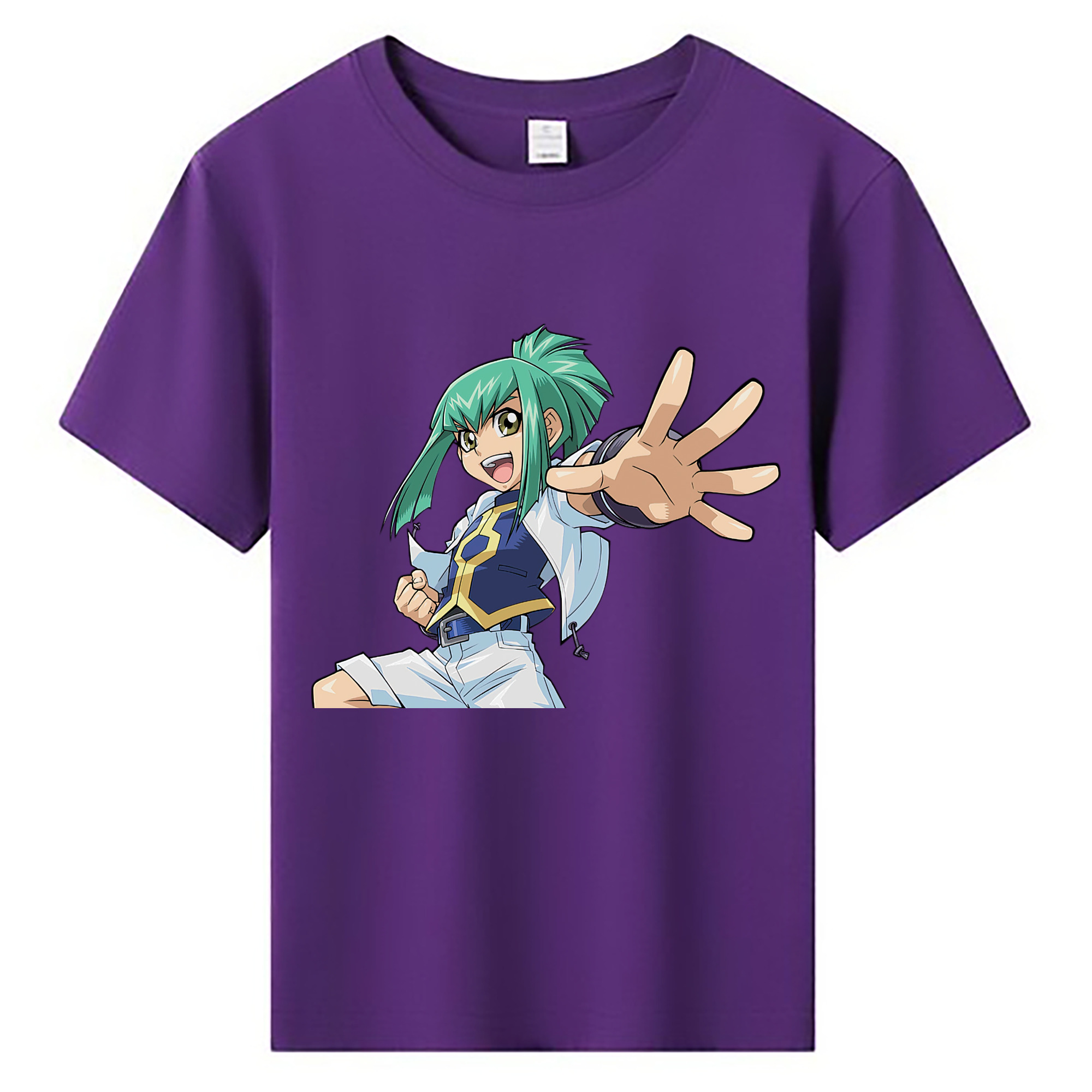 （画像用） 遊☆戯☆王 Yu-Gi-Oh! 綿100％キッズTシャツ（フロントプリント）