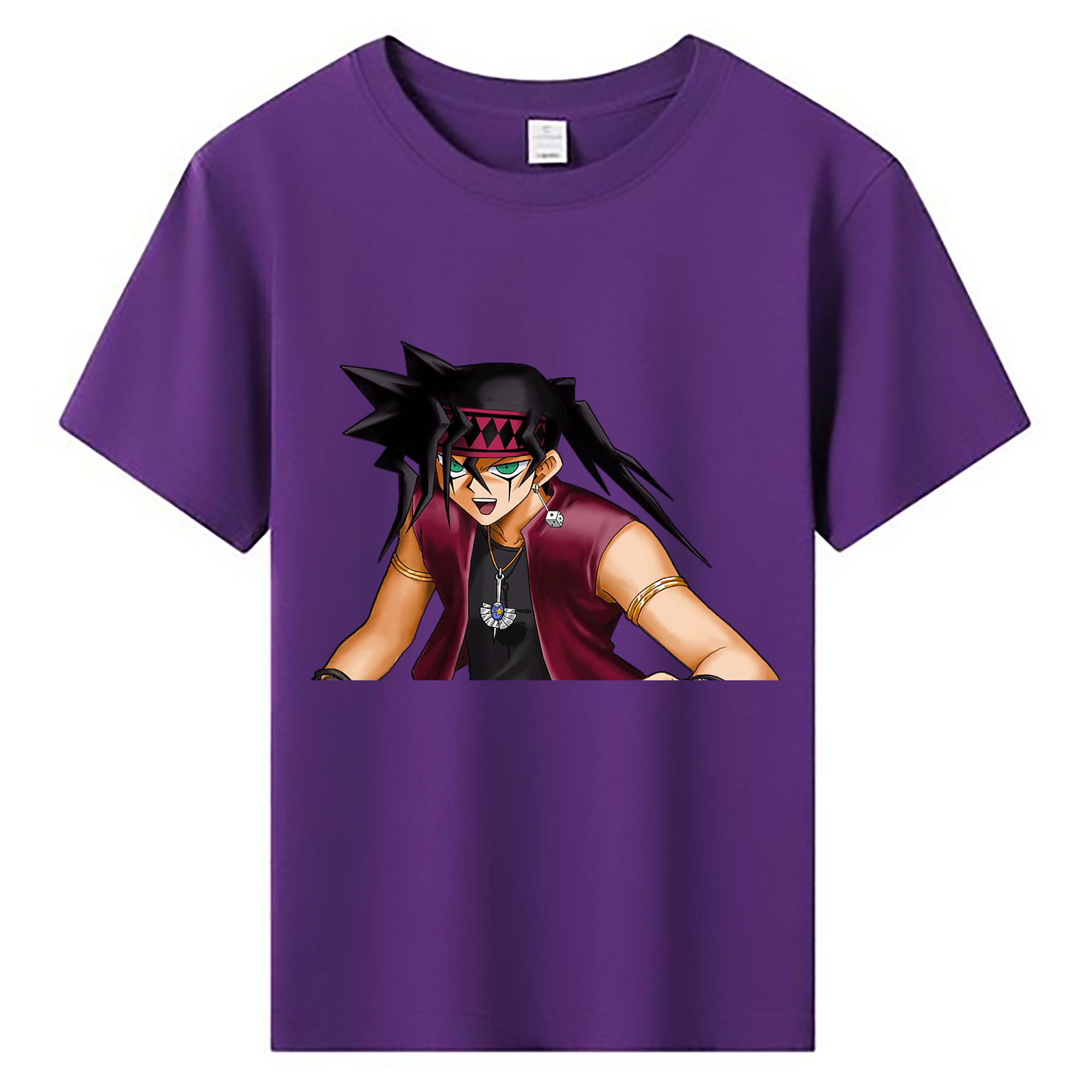 （画像用） 遊☆戯☆王 Yu-Gi-Oh! 綿100％キッズTシャツ（フロントプリント）