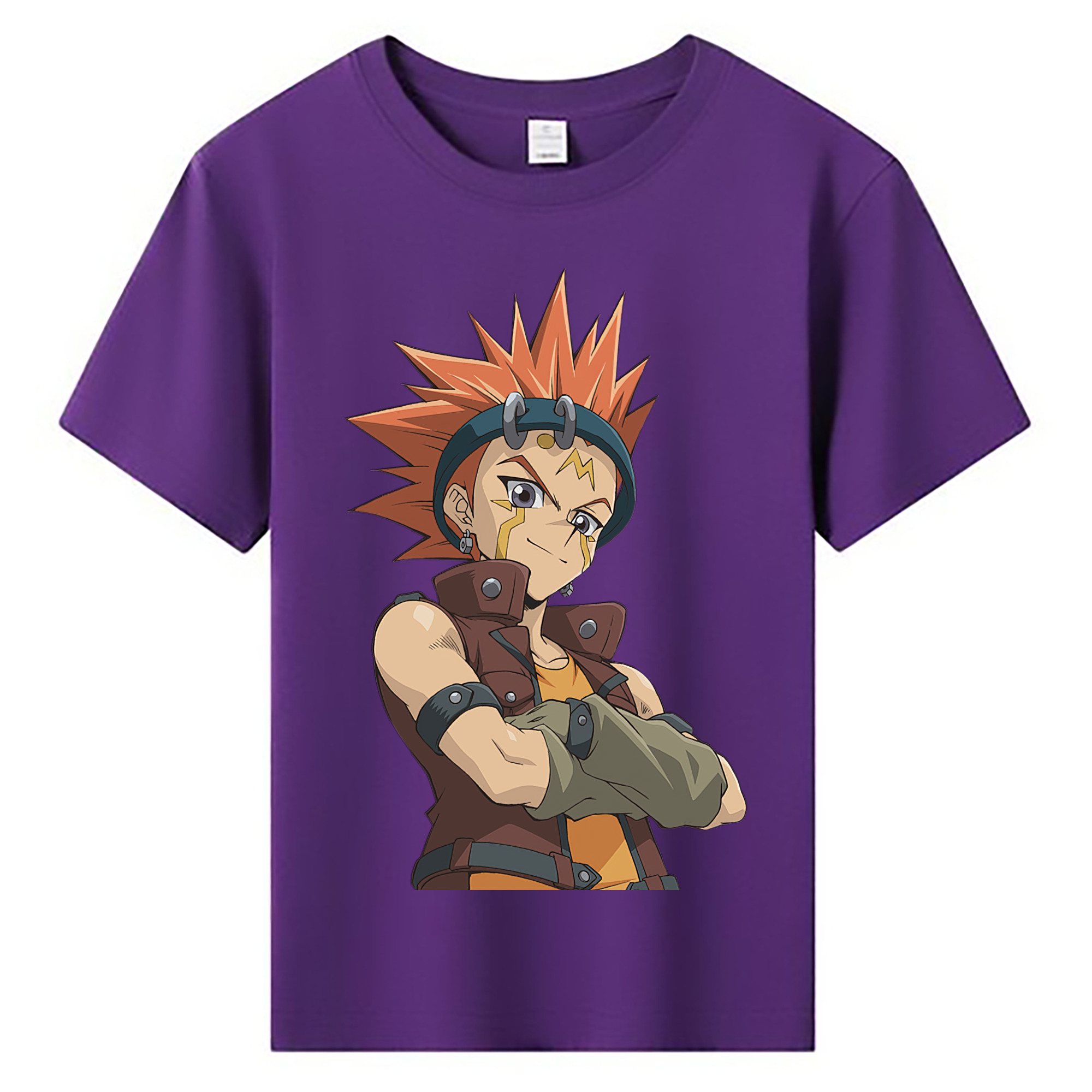 （画像用） 遊☆戯☆王 Yu-Gi-Oh! 綿100％キッズTシャツ（フロントプリント）