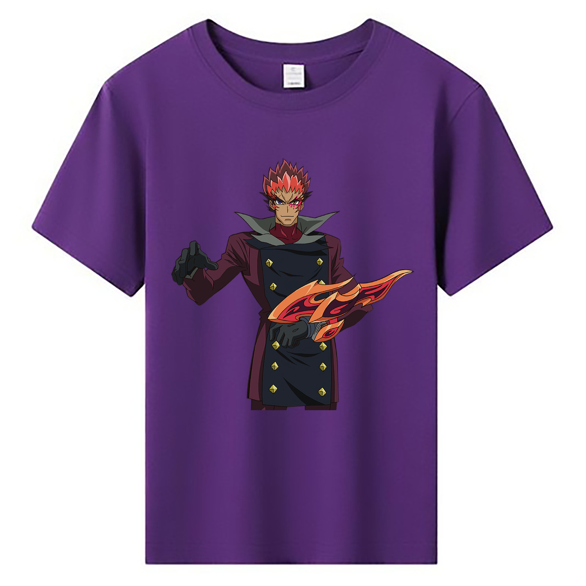 （画像用） 遊☆戯☆王 Yu-Gi-Oh! 綿100％キッズTシャツ（フロントプリント）
