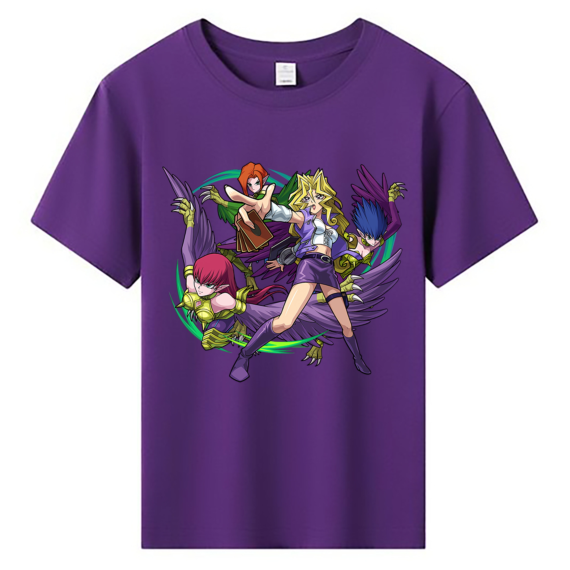 （画像用） 遊☆戯☆王 Yu-Gi-Oh! 綿100％キッズTシャツ（フロントプリント）