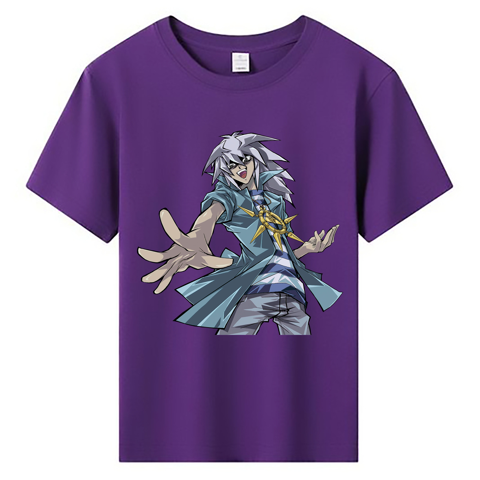 （画像用） 遊☆戯☆王 Yu-Gi-Oh! 綿100％キッズTシャツ（フロントプリント）