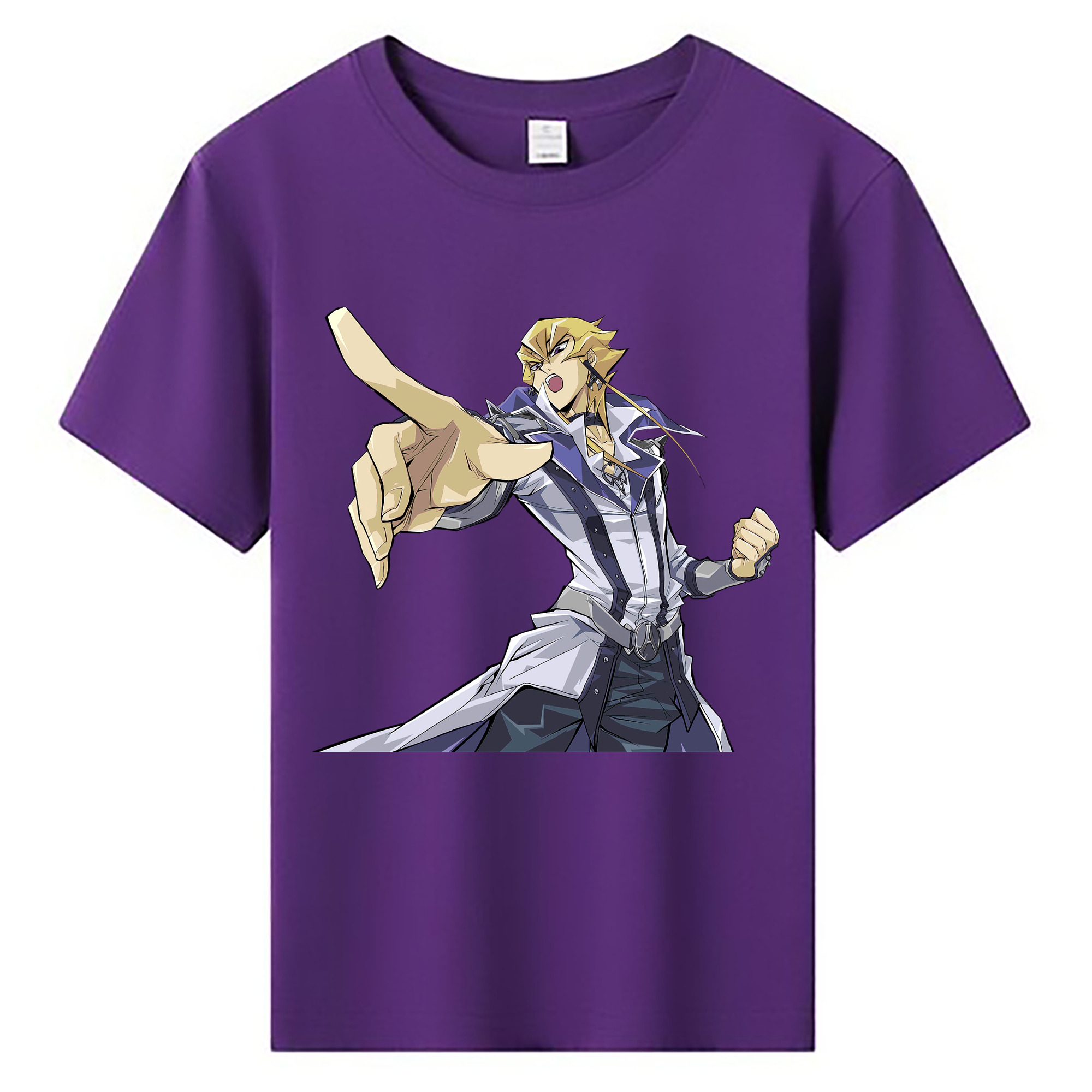 （画像用） 遊☆戯☆王 Yu-Gi-Oh! 綿100％キッズTシャツ（フロントプリント）