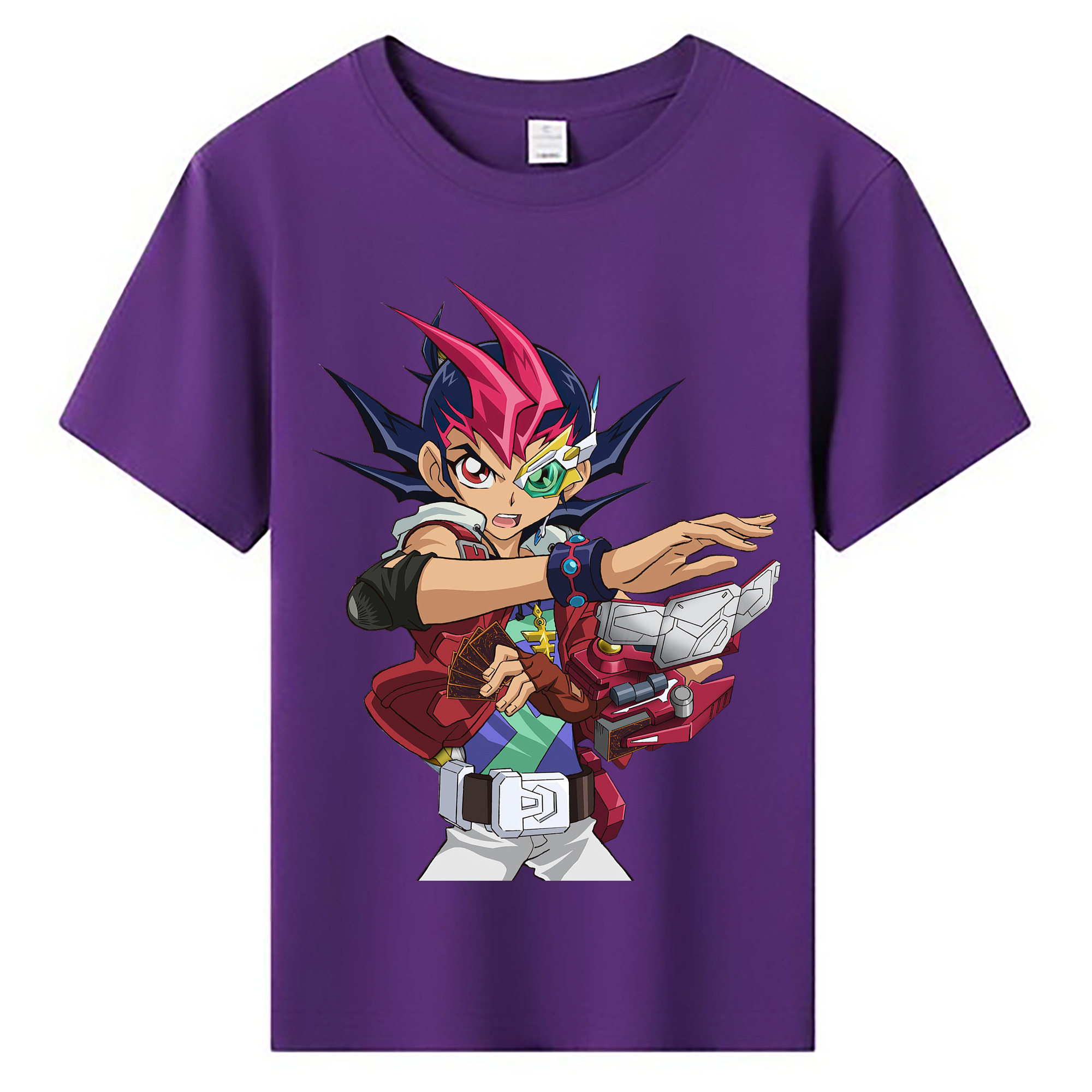 （画像用） 遊☆戯☆王 Yu-Gi-Oh! 綿100％キッズTシャツ（フロントプリント）