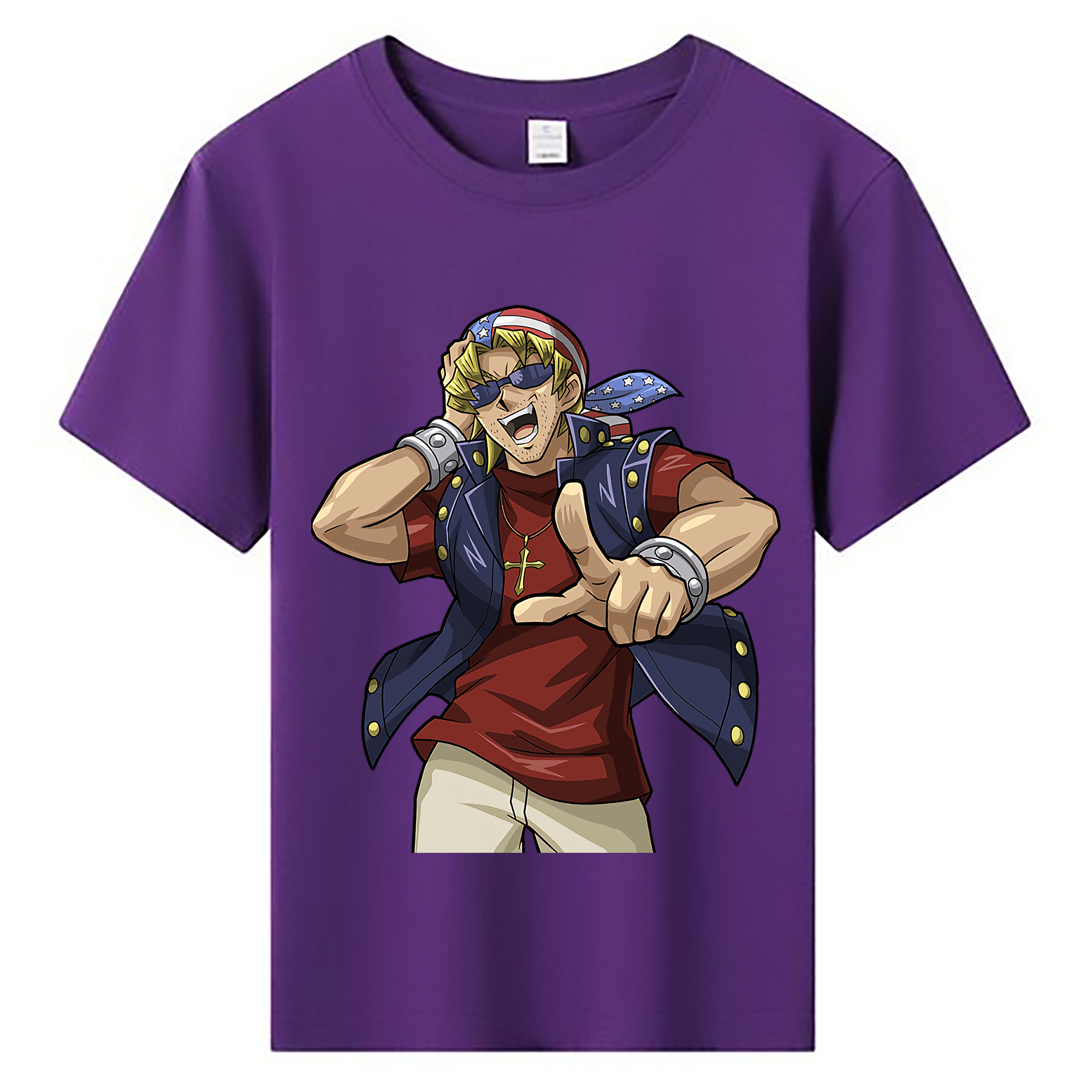 （画像用） 遊☆戯☆王 Yu-Gi-Oh! 綿100％キッズTシャツ（フロントプリント）