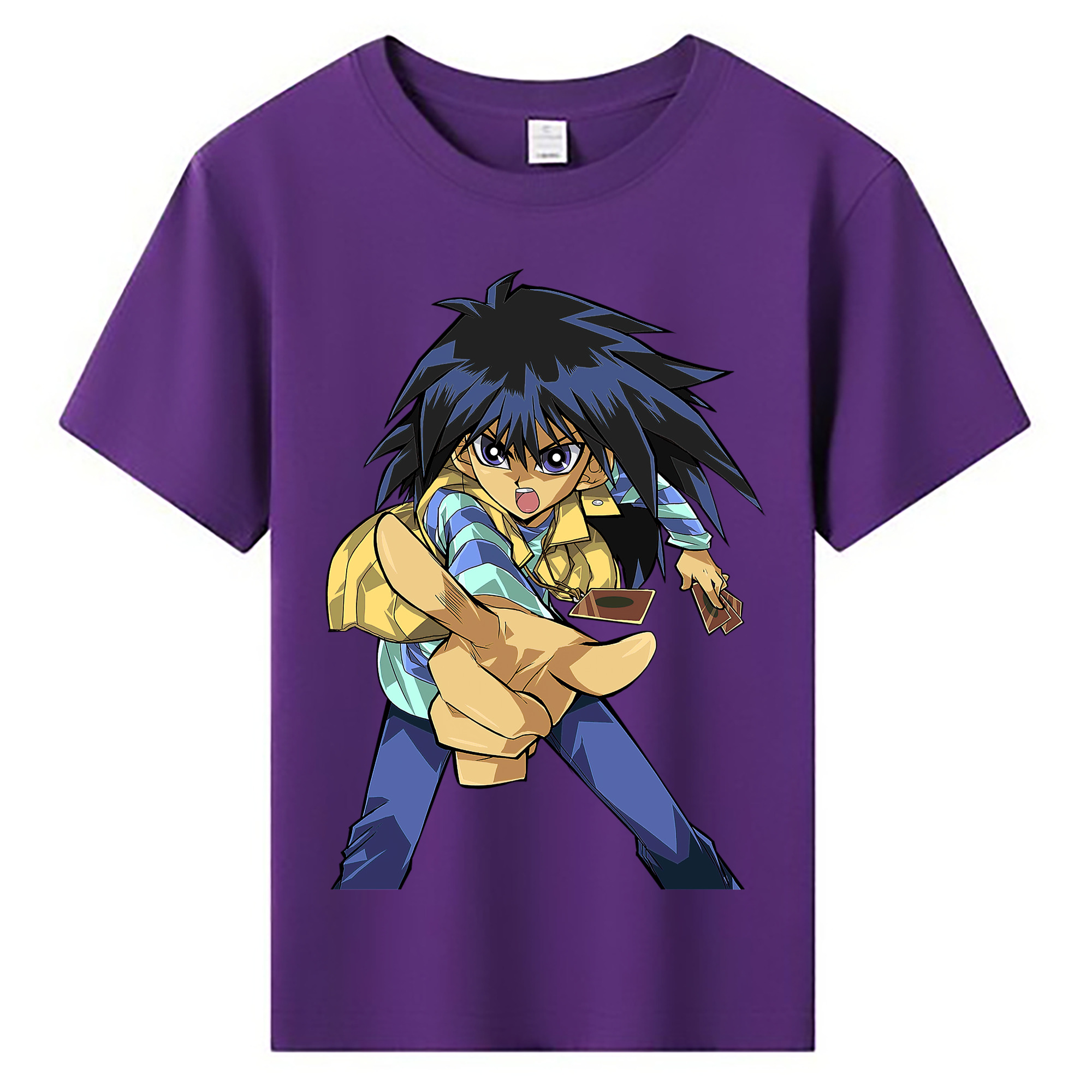 （画像用） 遊☆戯☆王 Yu-Gi-Oh! 綿100％キッズTシャツ（フロントプリント）