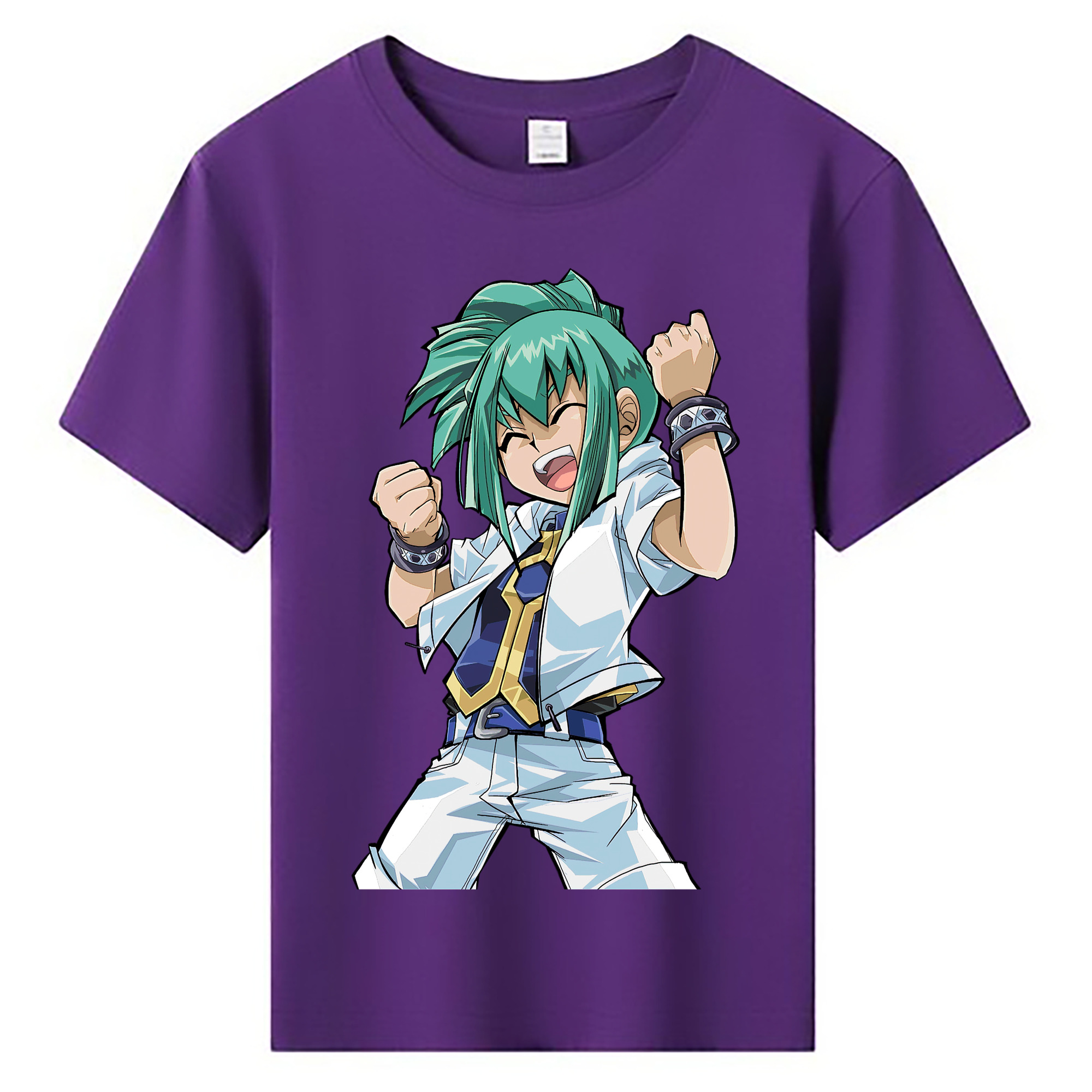 （画像用） 遊☆戯☆王 Yu-Gi-Oh! 綿100％キッズTシャツ（フロントプリント）
