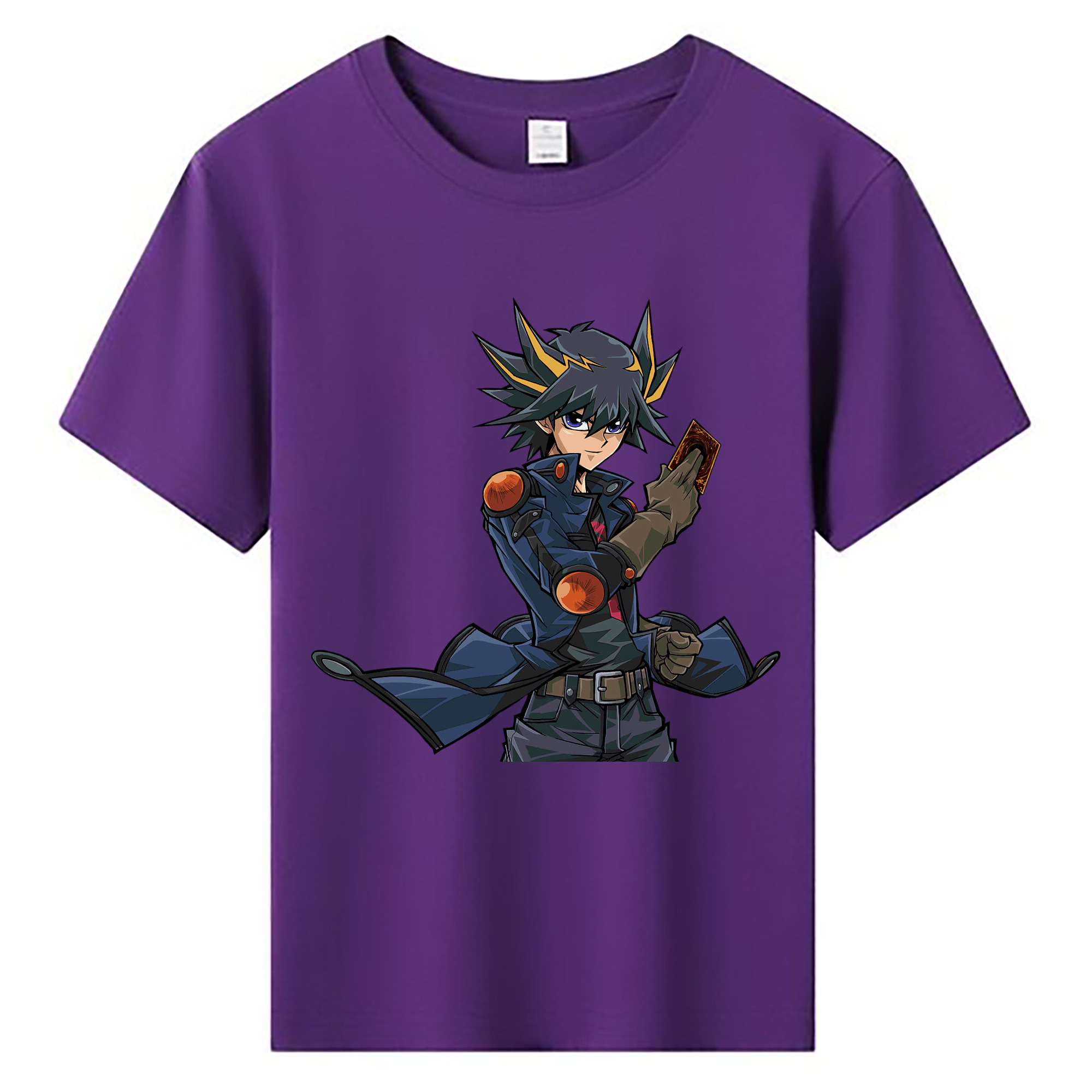 （画像用） 遊☆戯☆王 Yu-Gi-Oh! 綿100％キッズTシャツ（フロントプリント）