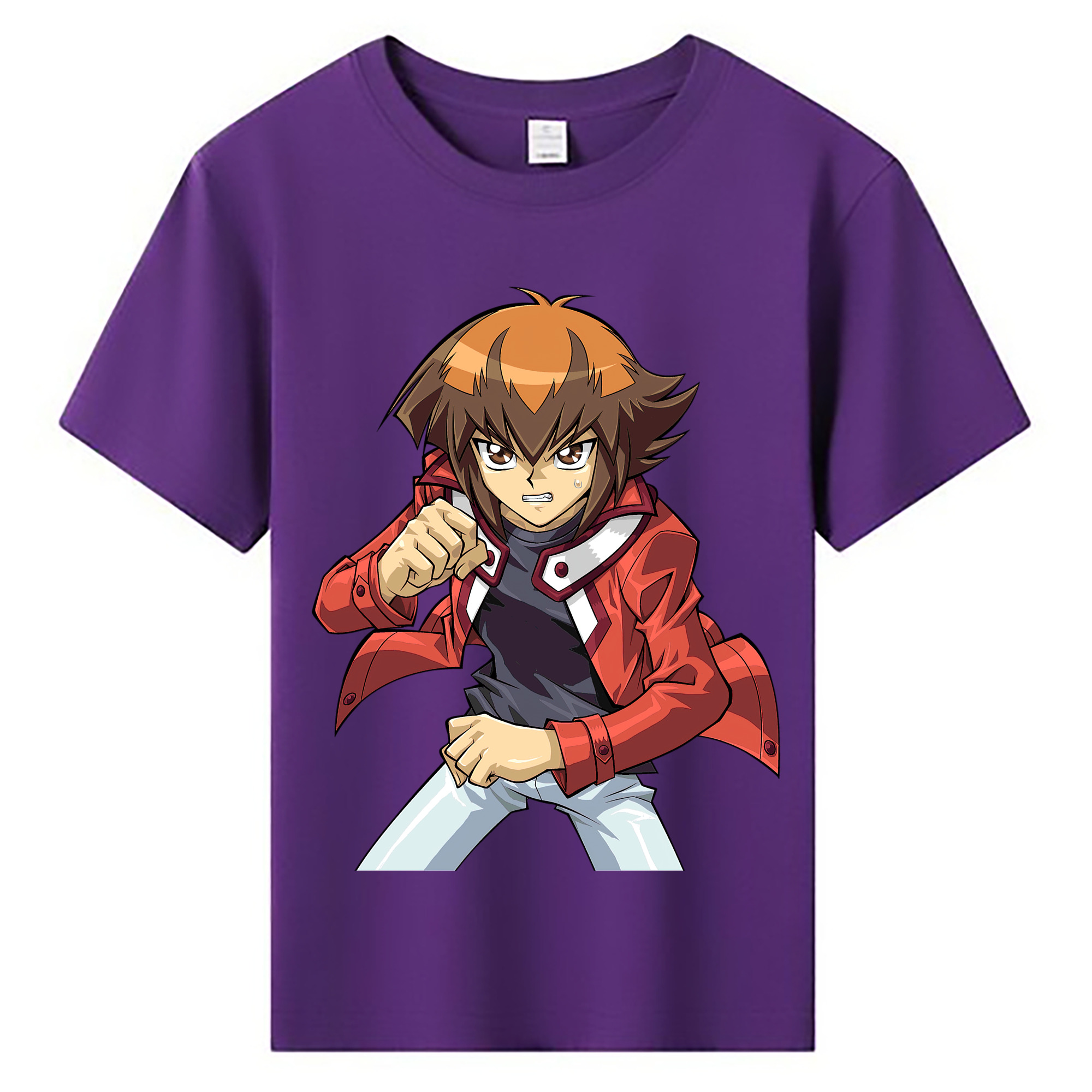 （画像用） 遊☆戯☆王 Yu-Gi-Oh! 綿100％キッズTシャツ（フロントプリント）