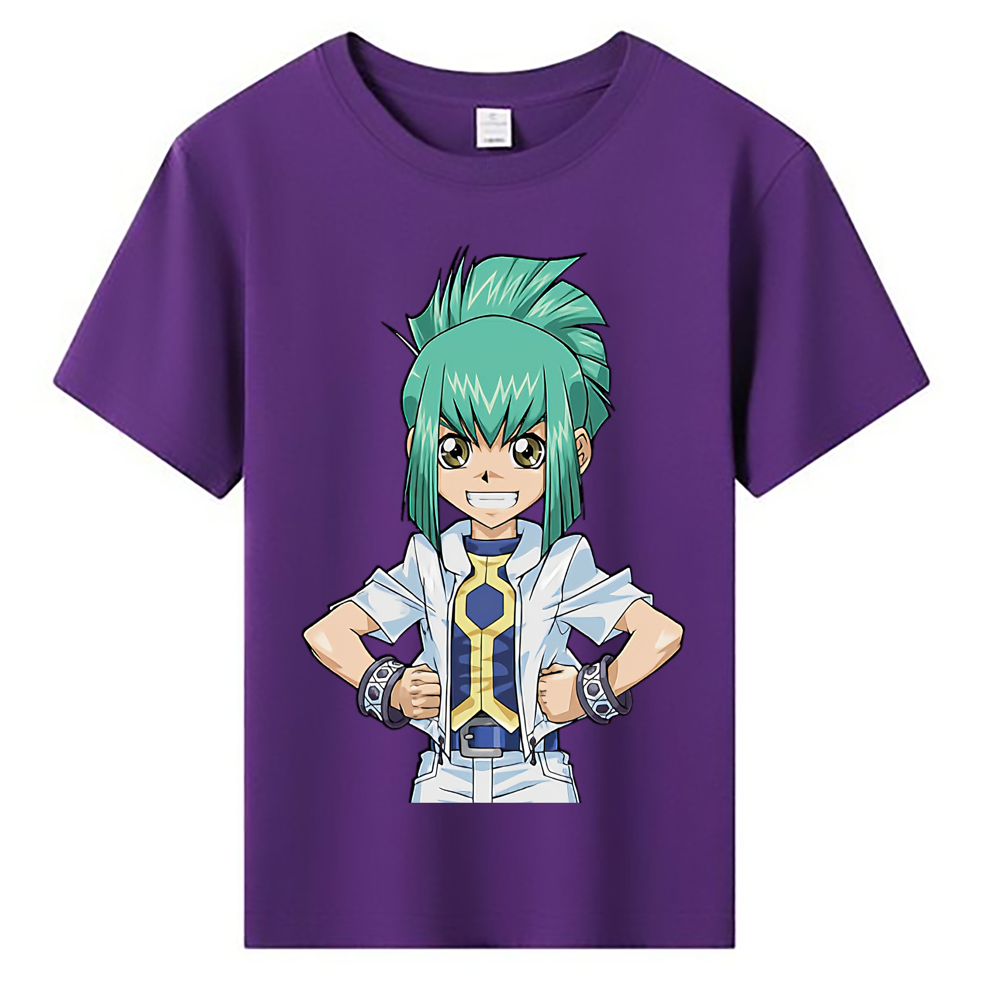 （画像用） 遊☆戯☆王 Yu-Gi-Oh! 綿100％キッズTシャツ（フロントプリント）