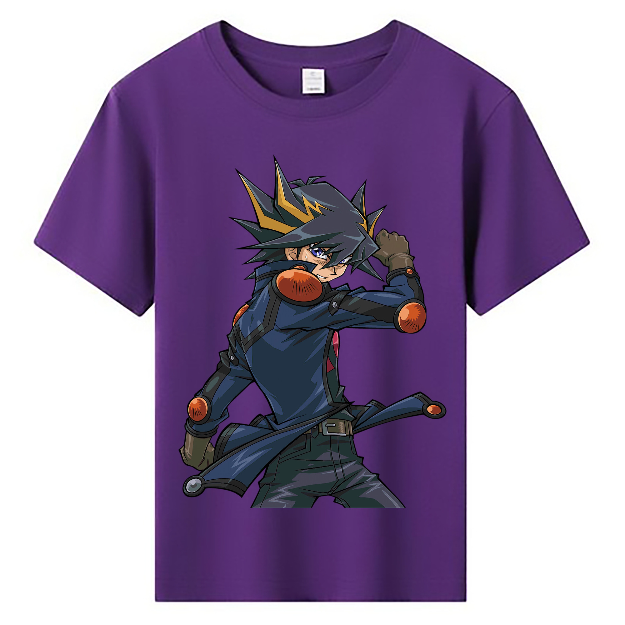 （画像用） 遊☆戯☆王 Yu-Gi-Oh! 綿100％キッズTシャツ（フロントプリント）