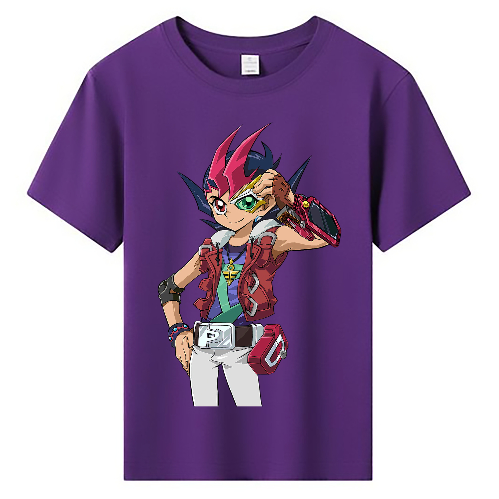 （画像用） 遊☆戯☆王 Yu-Gi-Oh! 綿100％キッズTシャツ（フロントプリント）