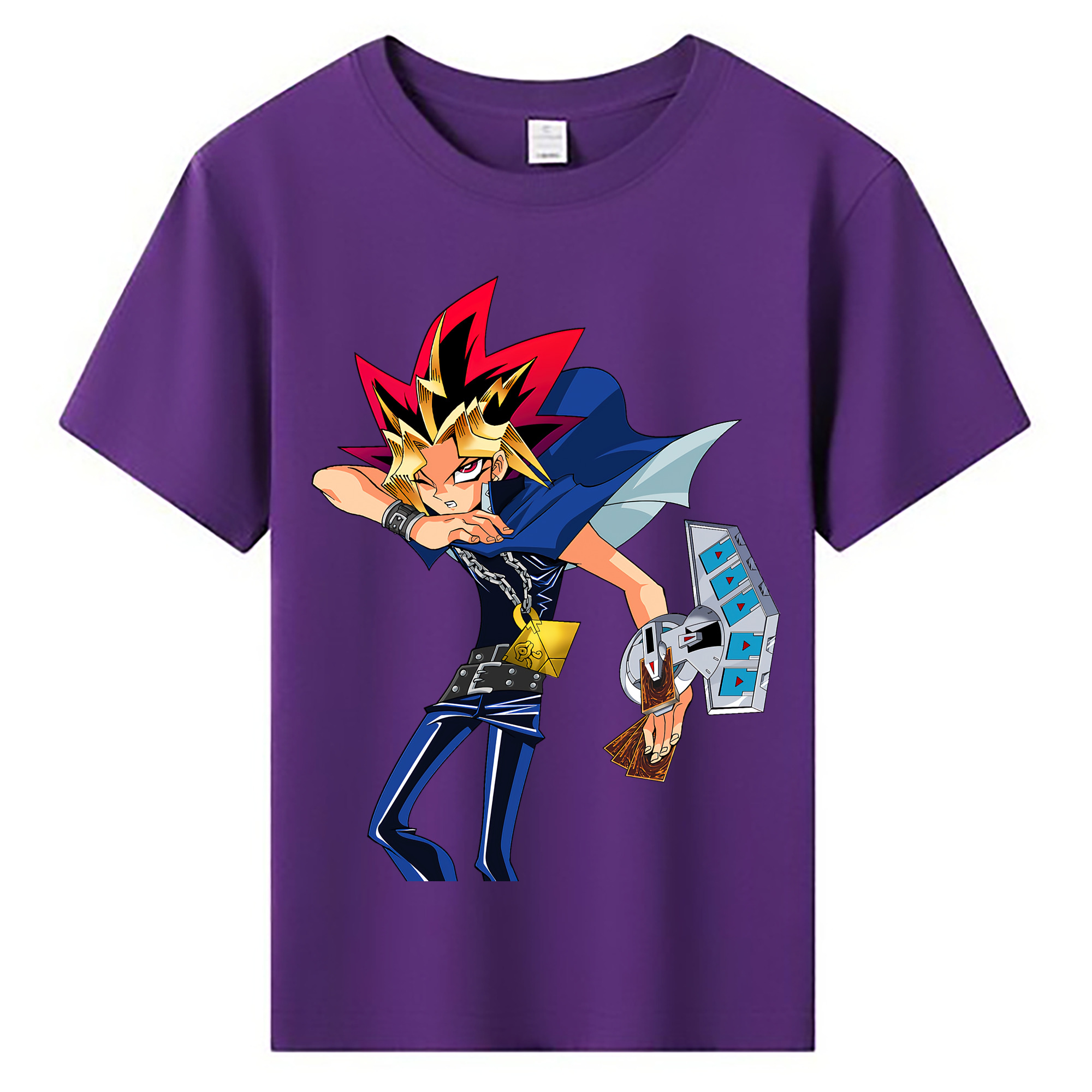 （画像用） 遊☆戯☆王 Yu-Gi-Oh! 綿100％キッズTシャツ（フロントプリント）