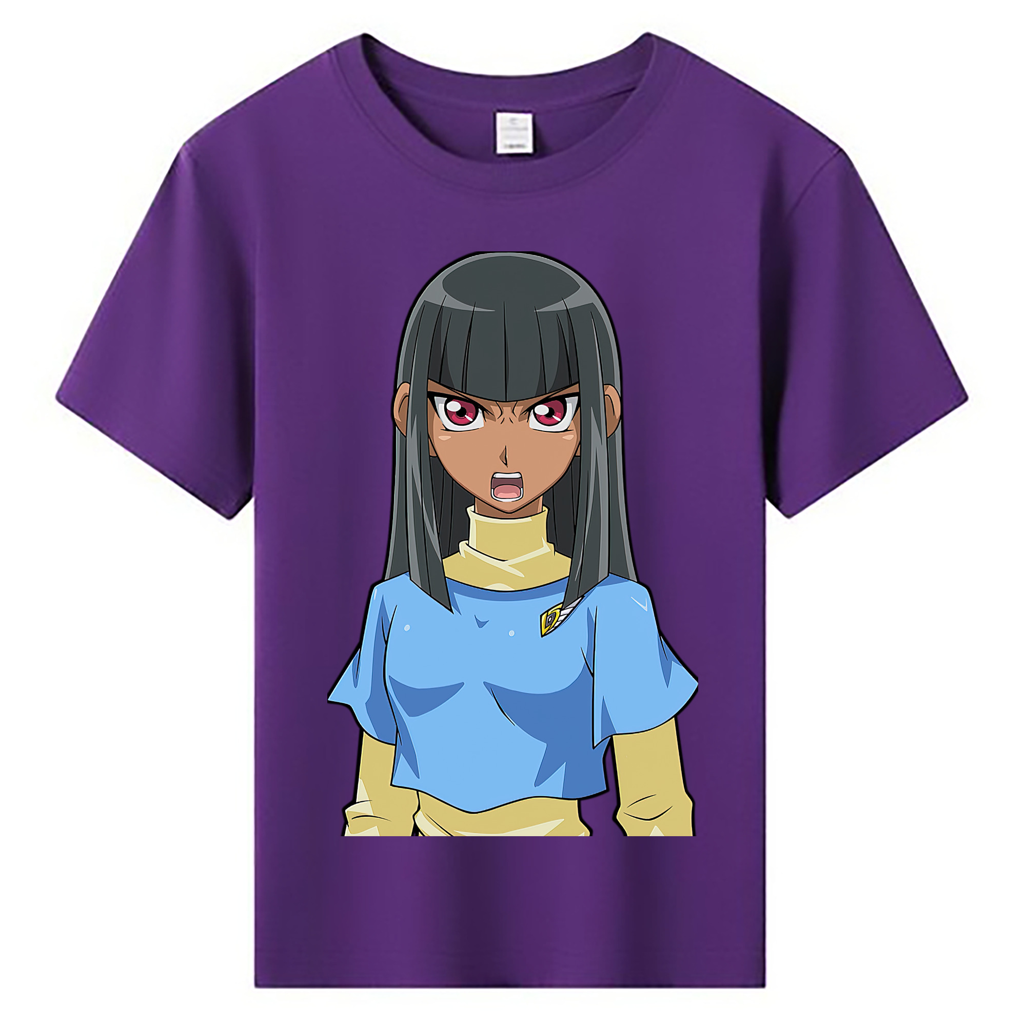 （画像用） 遊☆戯☆王 Yu-Gi-Oh! 綿100％キッズTシャツ（フロントプリント）