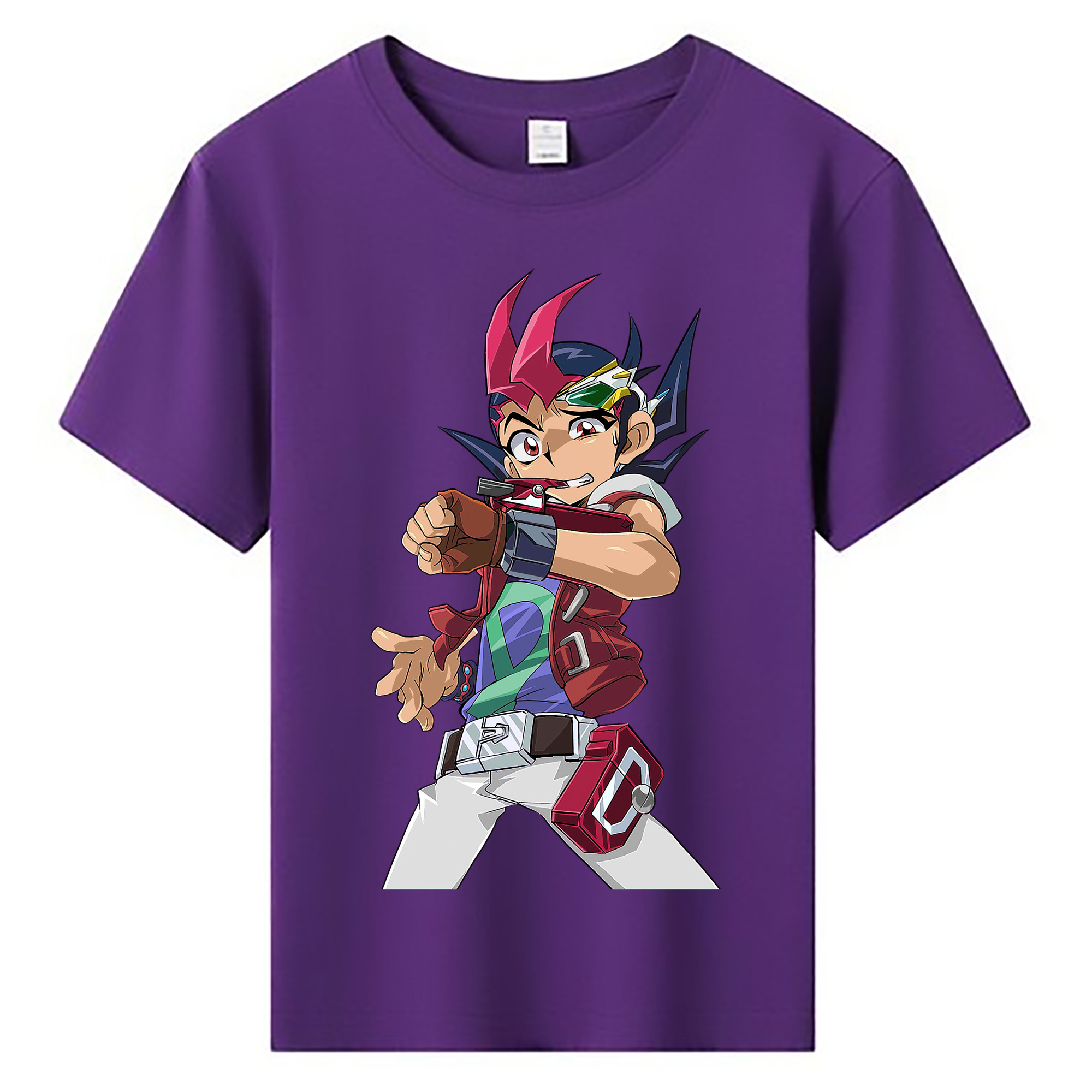 （画像用） 遊☆戯☆王 Yu-Gi-Oh! 綿100％キッズTシャツ（フロントプリント）