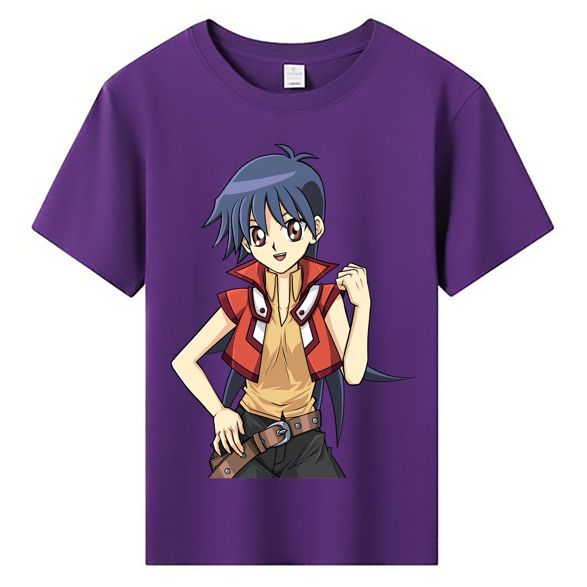 （画像用） 遊☆戯☆王 Yu-Gi-Oh! 綿100％キッズTシャツ（フロントプリント）
