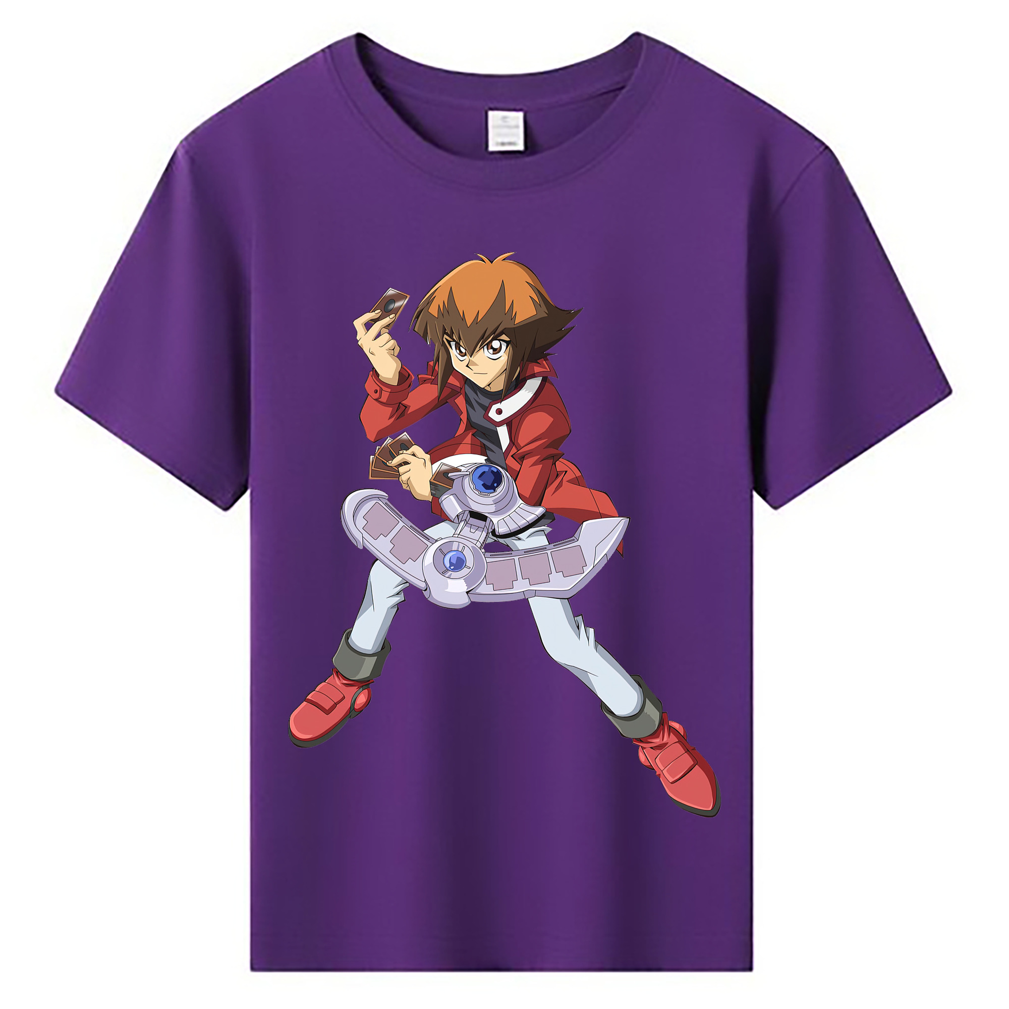 （画像用） 遊☆戯☆王 Yu-Gi-Oh! 綿100％キッズTシャツ（フロントプリント）