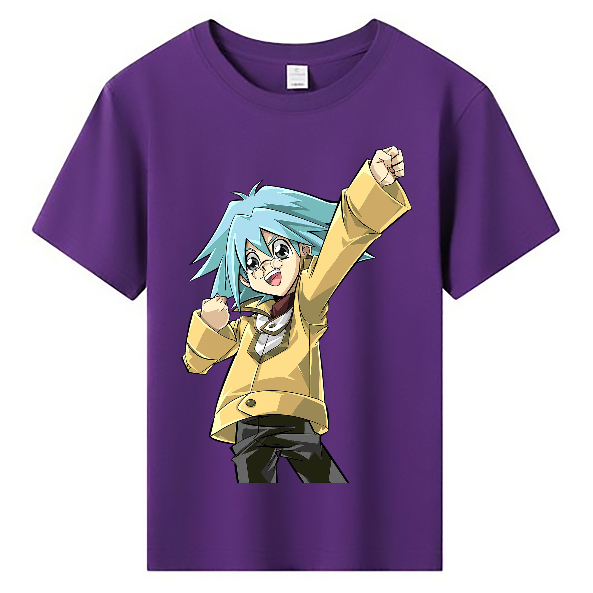 （画像用） 遊☆戯☆王 Yu-Gi-Oh! 綿100％キッズTシャツ（フロントプリント）