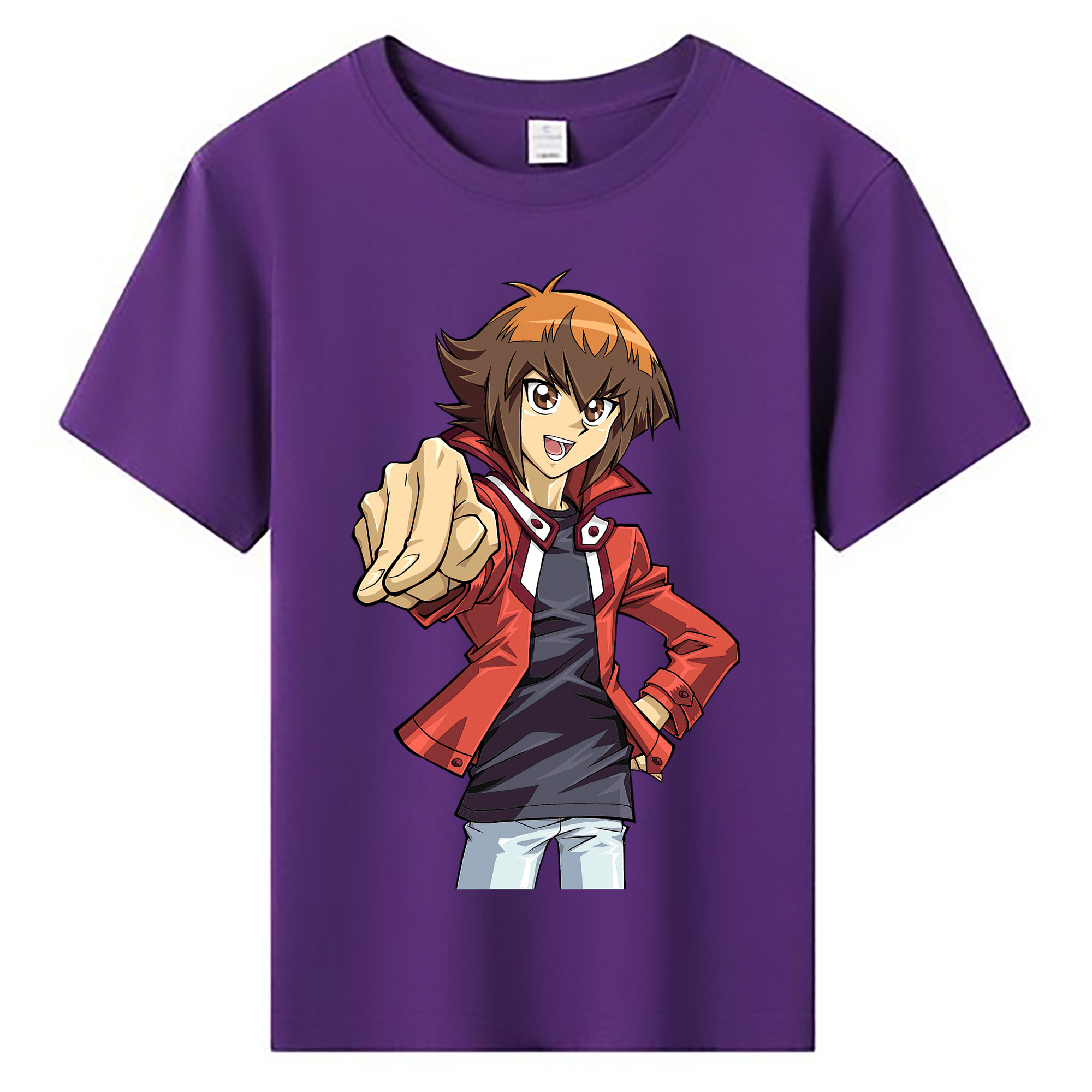 （画像用） 遊☆戯☆王 Yu-Gi-Oh! 綿100％キッズTシャツ（フロントプリント）