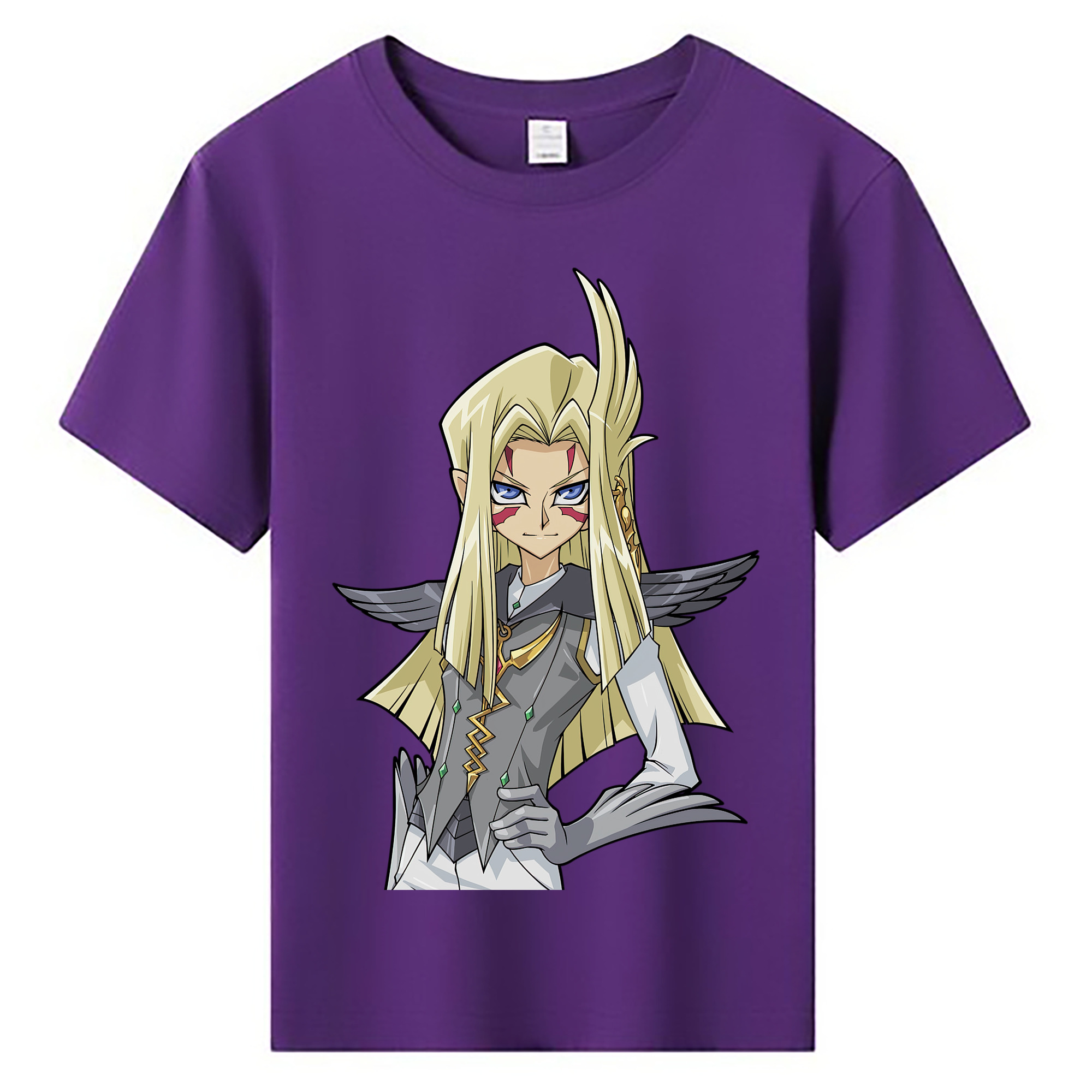（画像用） 遊☆戯☆王 Yu-Gi-Oh! 綿100％キッズTシャツ（フロントプリント）