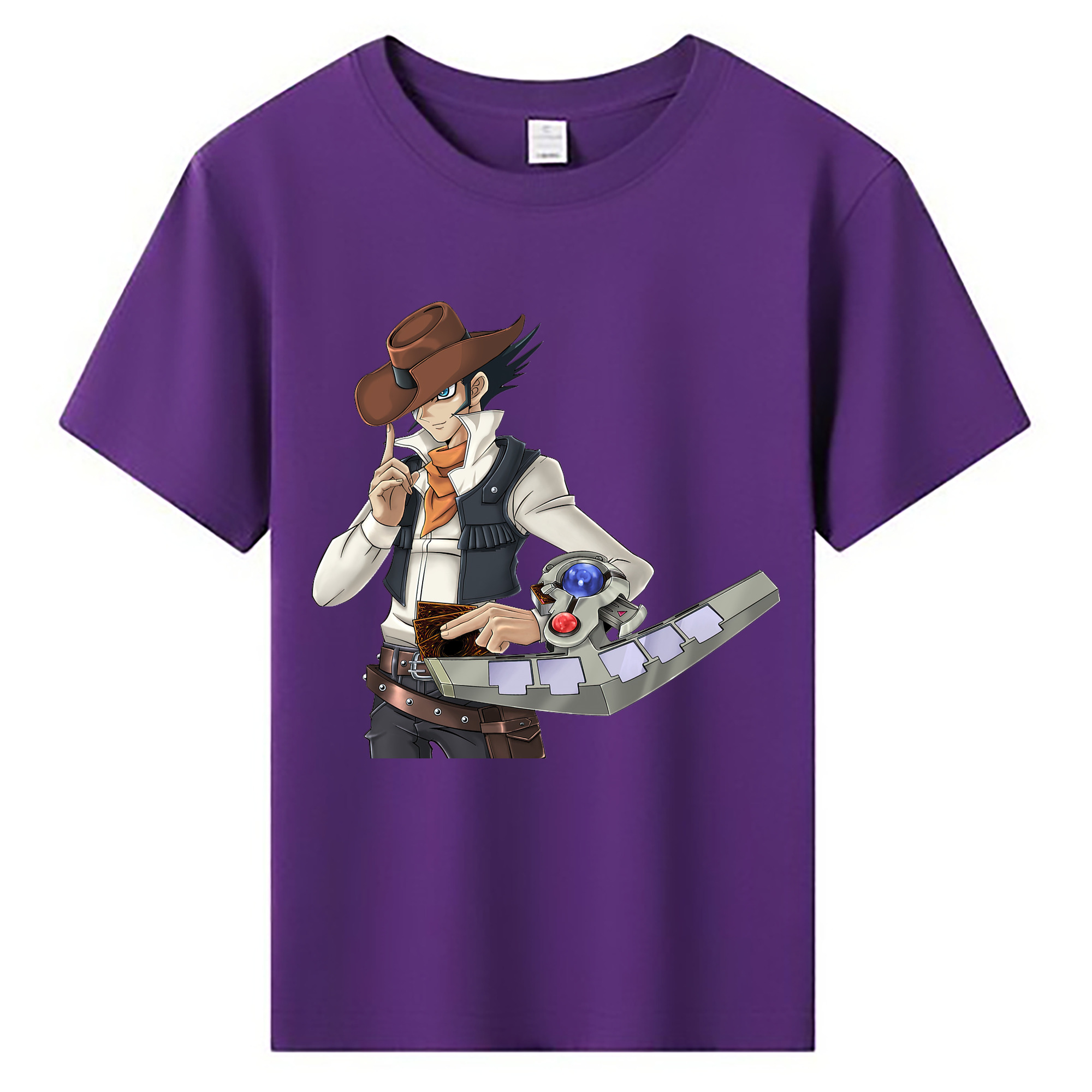 （画像用） 遊☆戯☆王 Yu-Gi-Oh! 綿100％キッズTシャツ（フロントプリント）