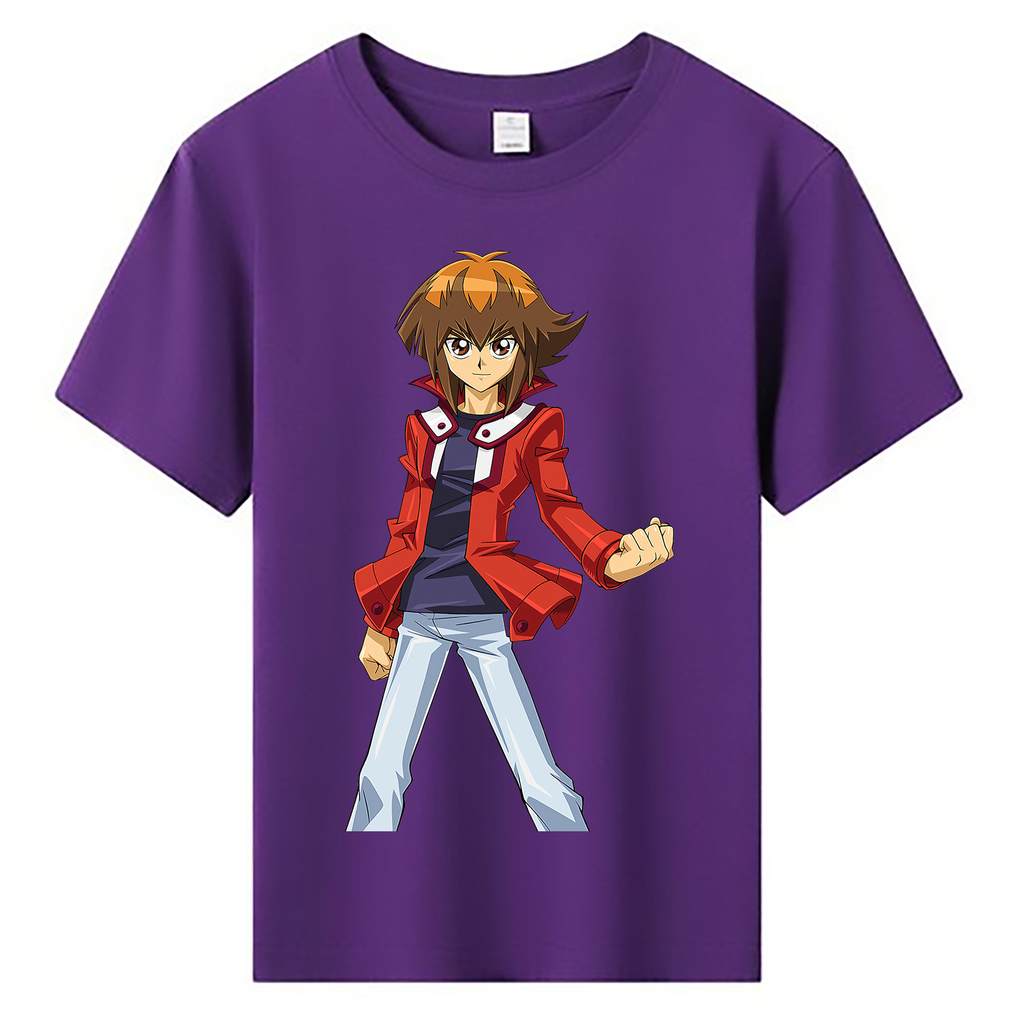 （画像用） 遊☆戯☆王 Yu-Gi-Oh! 綿100％キッズTシャツ（フロントプリント）