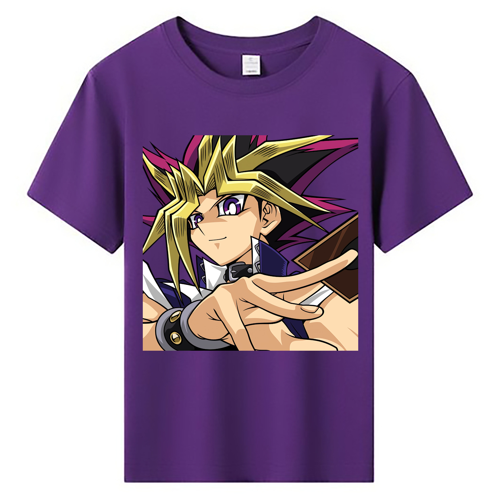 （画像用） 遊☆戯☆王 Yu-Gi-Oh! 綿100％キッズTシャツ（フロントプリント）
