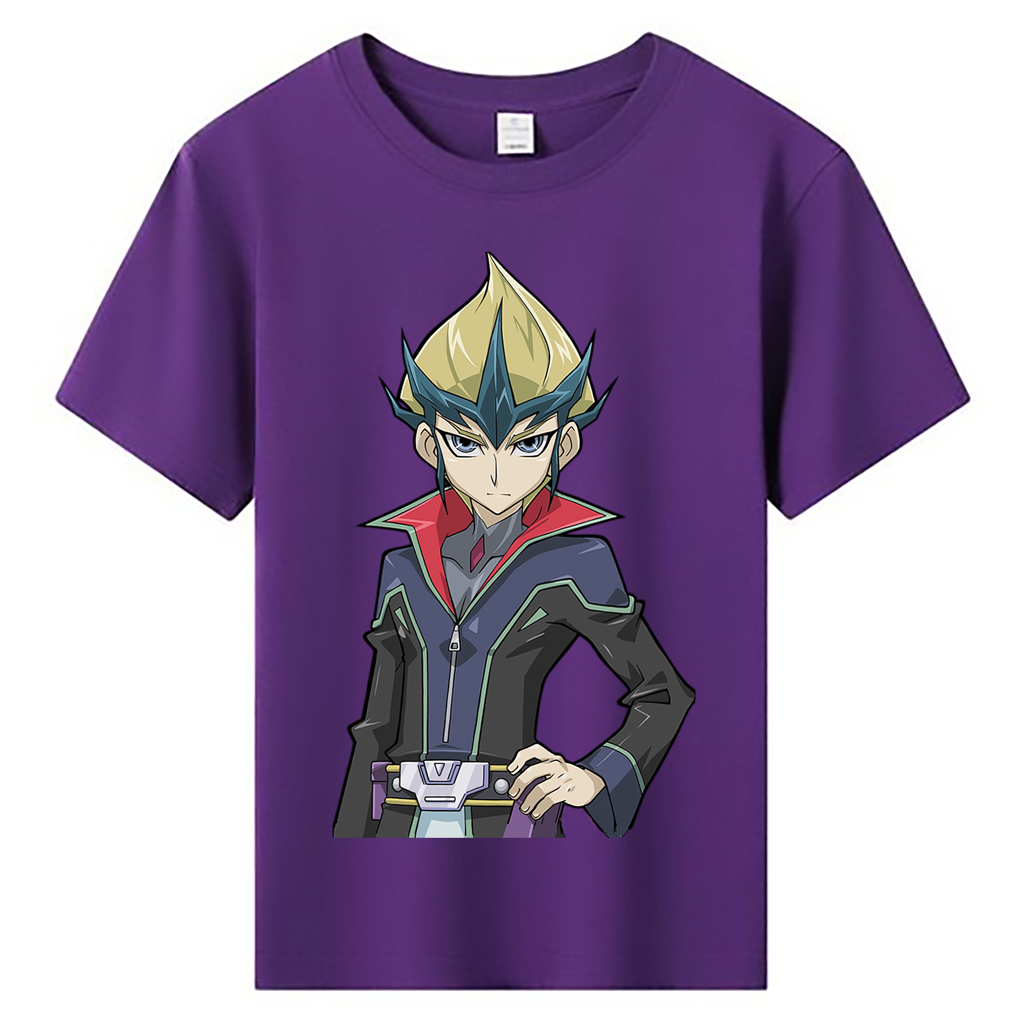 （画像用） 遊☆戯☆王 Yu-Gi-Oh! 綿100％キッズTシャツ（フロントプリント）