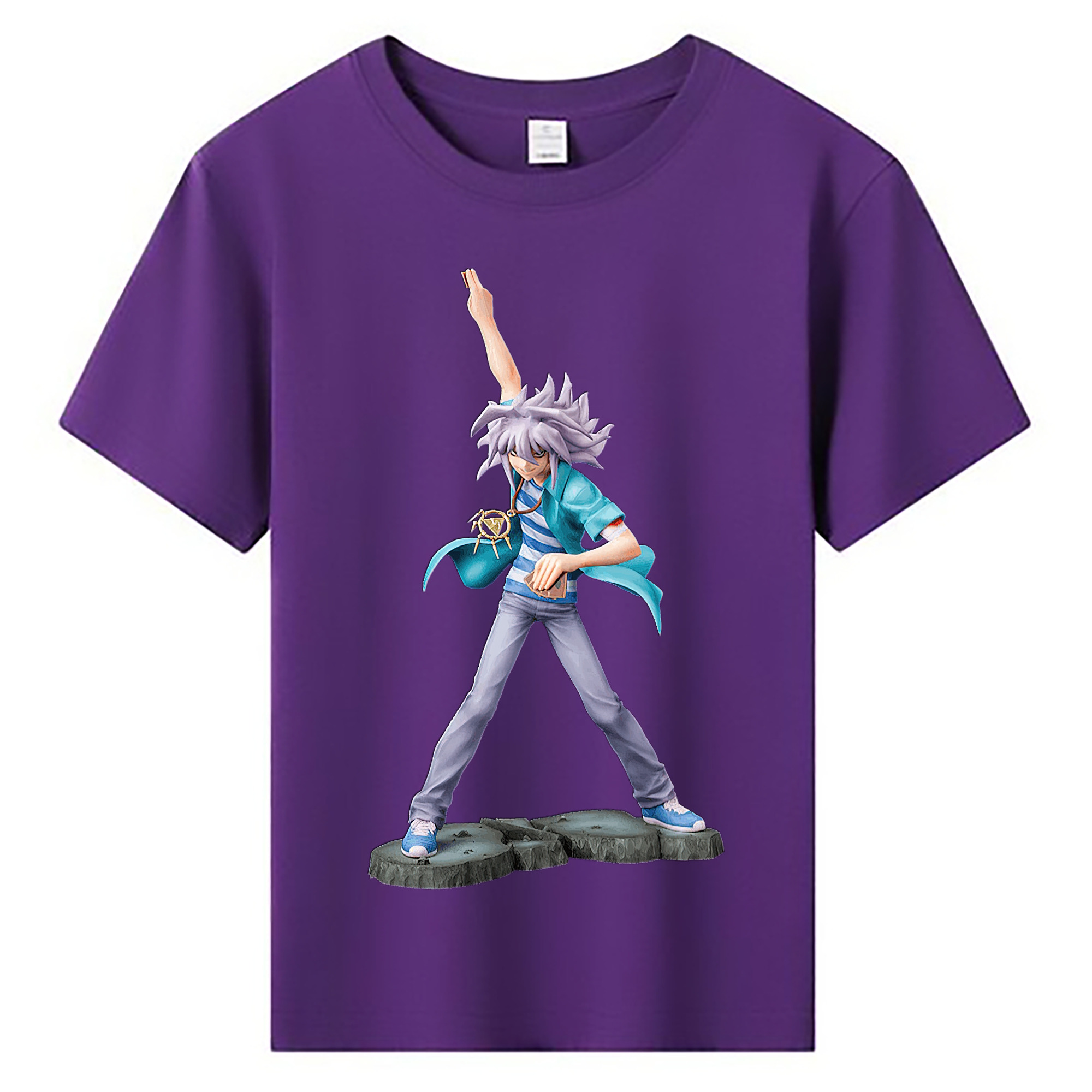 （画像用） 遊☆戯☆王 Yu-Gi-Oh! 綿100％キッズTシャツ（フロントプリント）