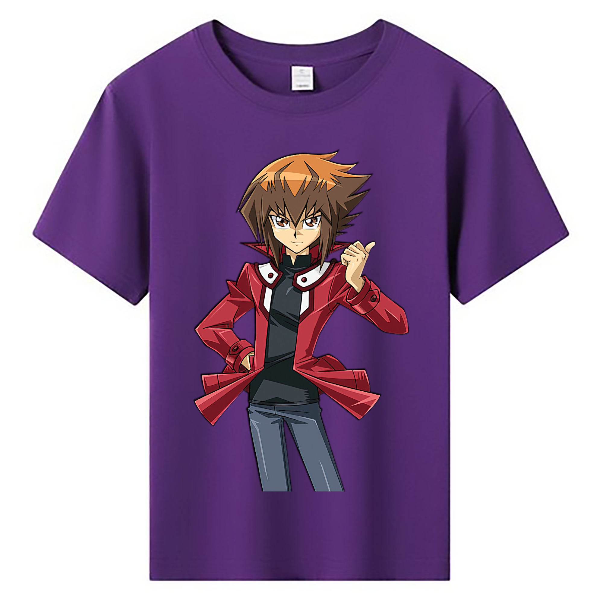 （画像用） 遊☆戯☆王 Yu-Gi-Oh! 綿100％キッズTシャツ（フロントプリント）