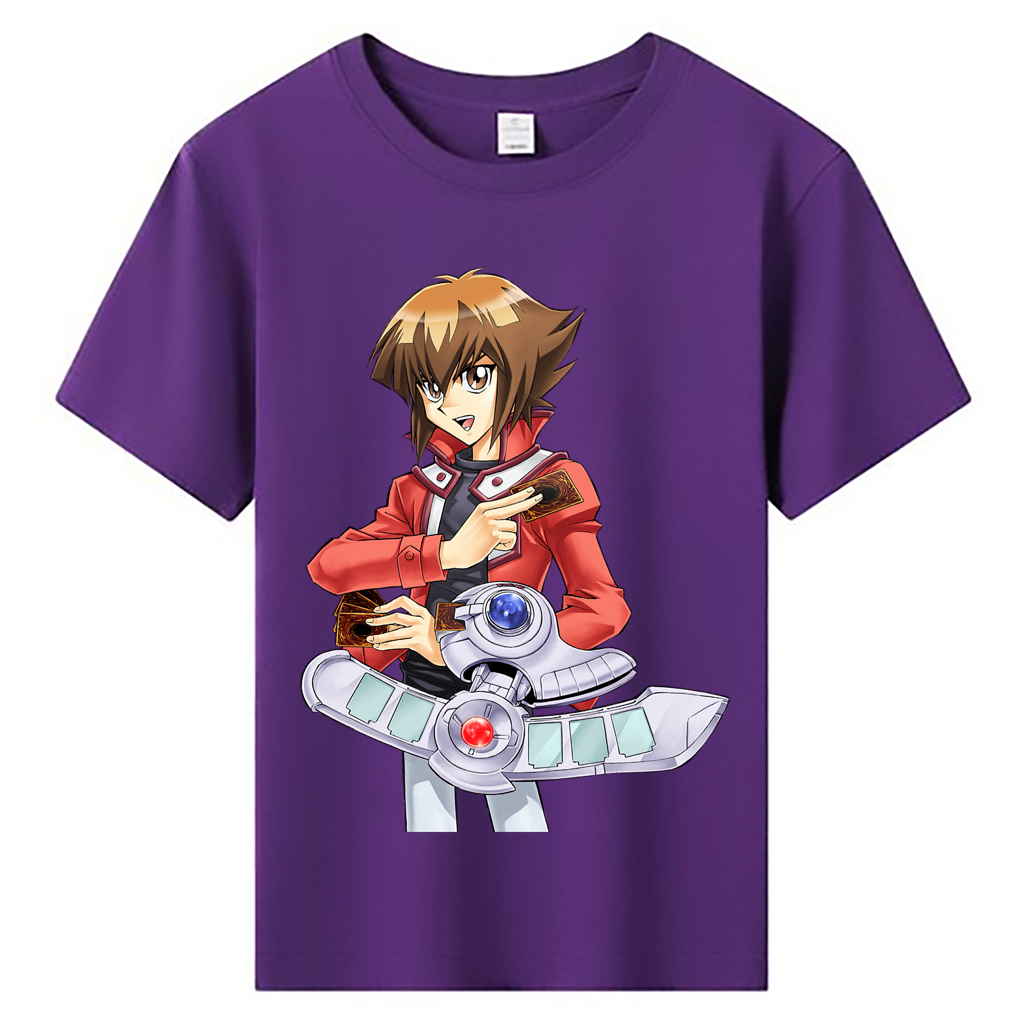 （画像用） 遊☆戯☆王 Yu-Gi-Oh! 綿100％キッズTシャツ（フロントプリント）