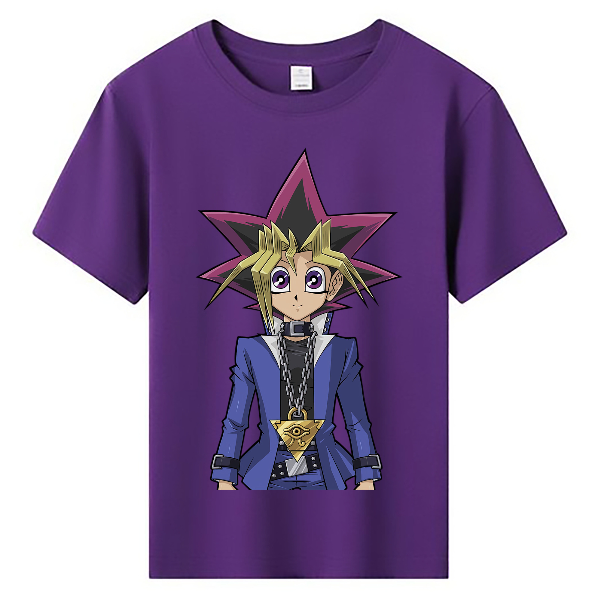 （画像用） 遊☆戯☆王 Yu-Gi-Oh! 綿100％キッズTシャツ（フロントプリント）