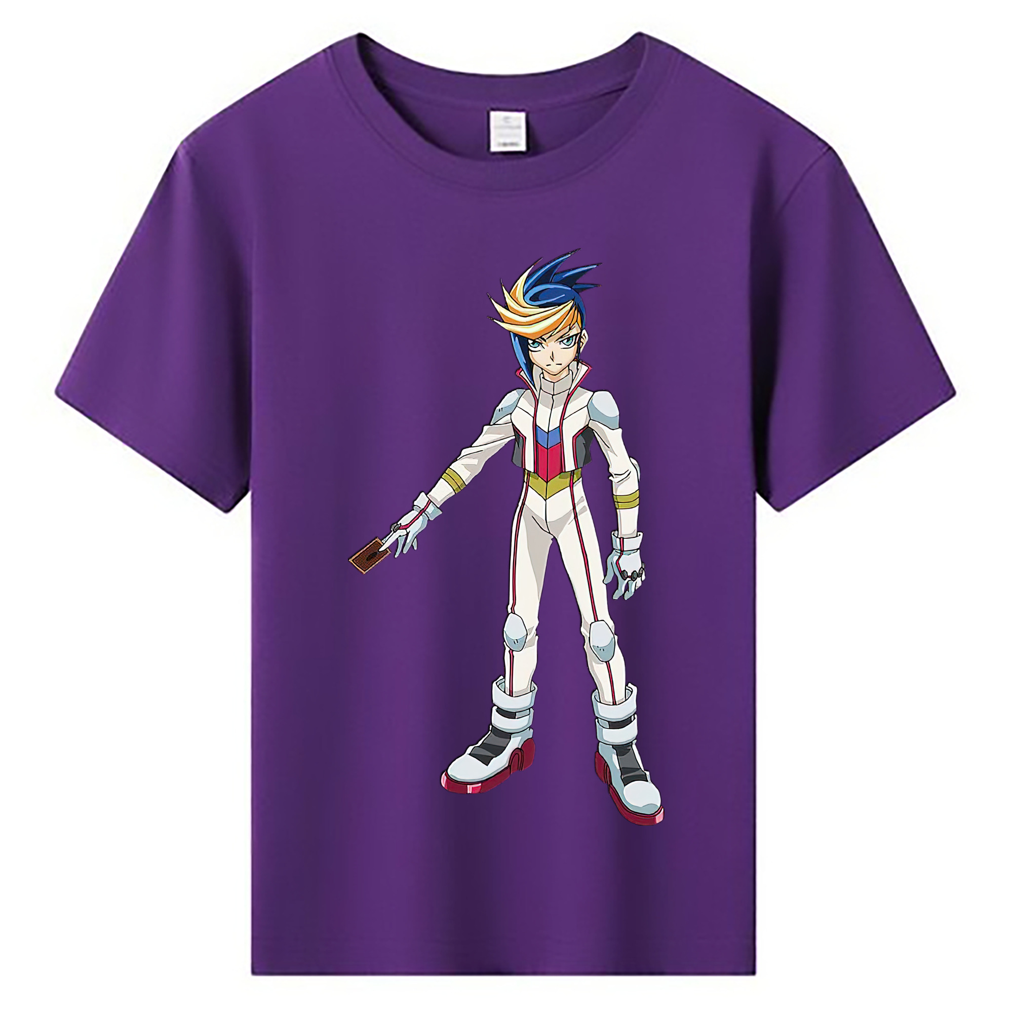 （画像用） 遊☆戯☆王 Yu-Gi-Oh! 綿100％キッズTシャツ（フロントプリント）