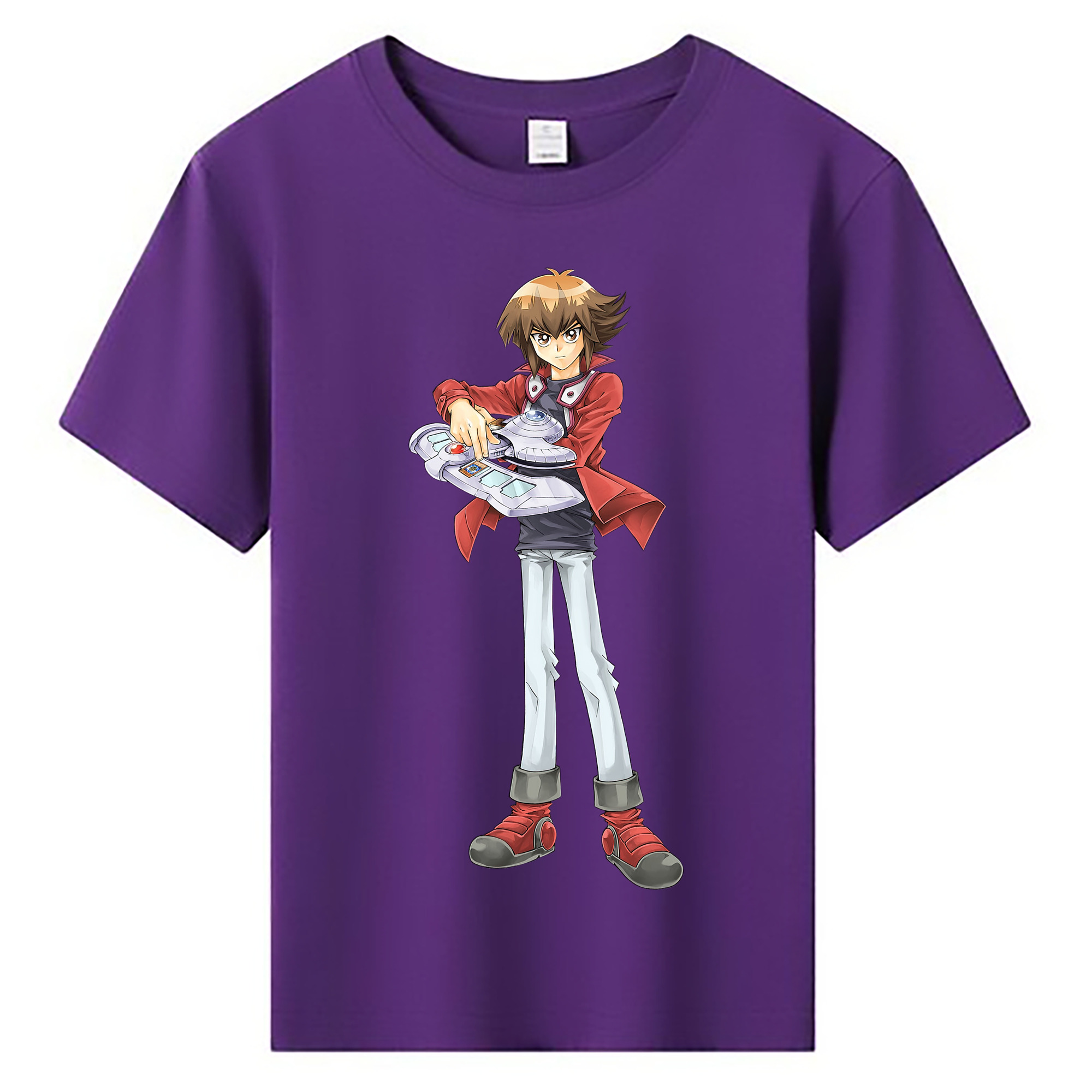 （画像用） 遊☆戯☆王 Yu-Gi-Oh! 綿100％キッズTシャツ（フロントプリント）