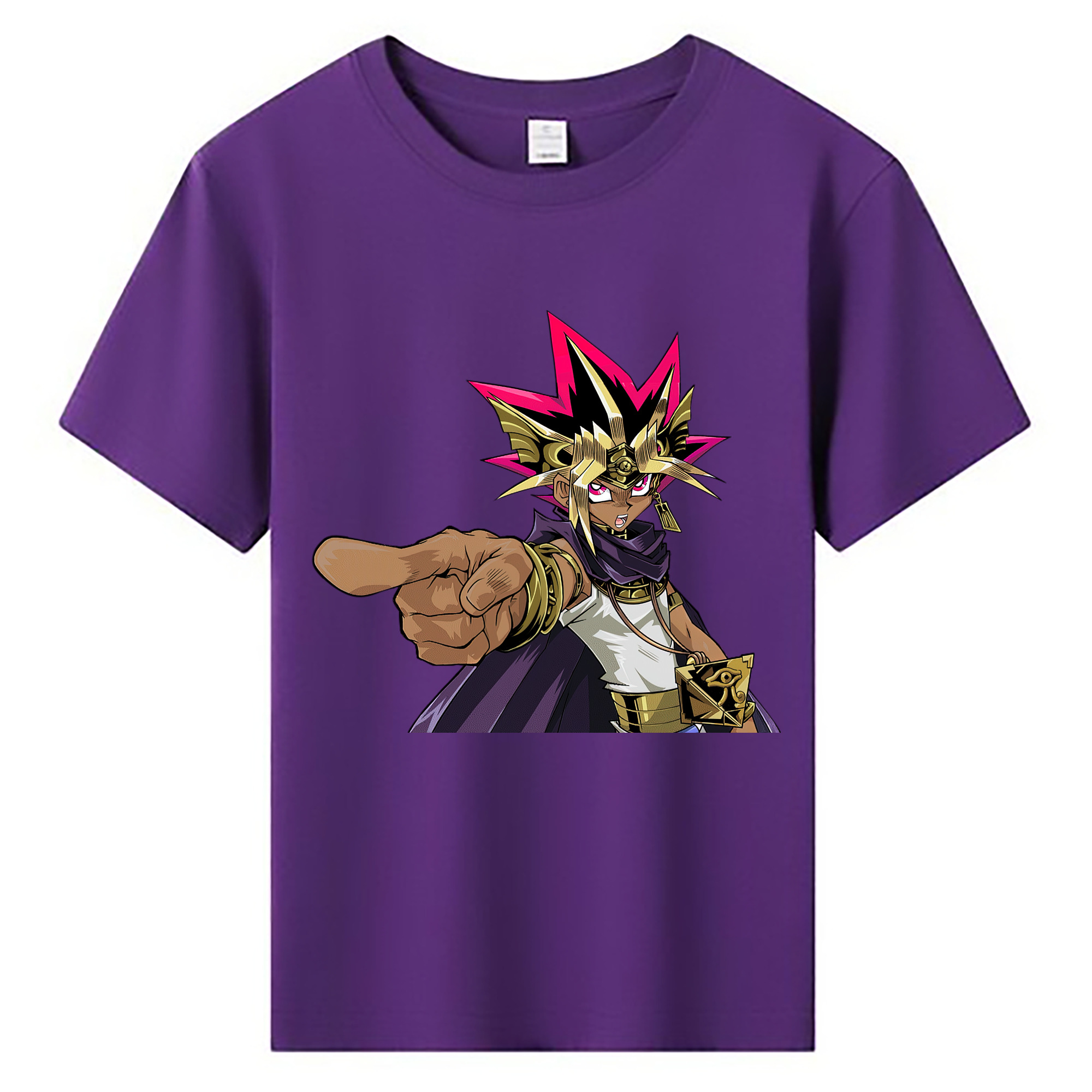 （画像用） 遊☆戯☆王 Yu-Gi-Oh! 綿100％キッズTシャツ（フロントプリント）