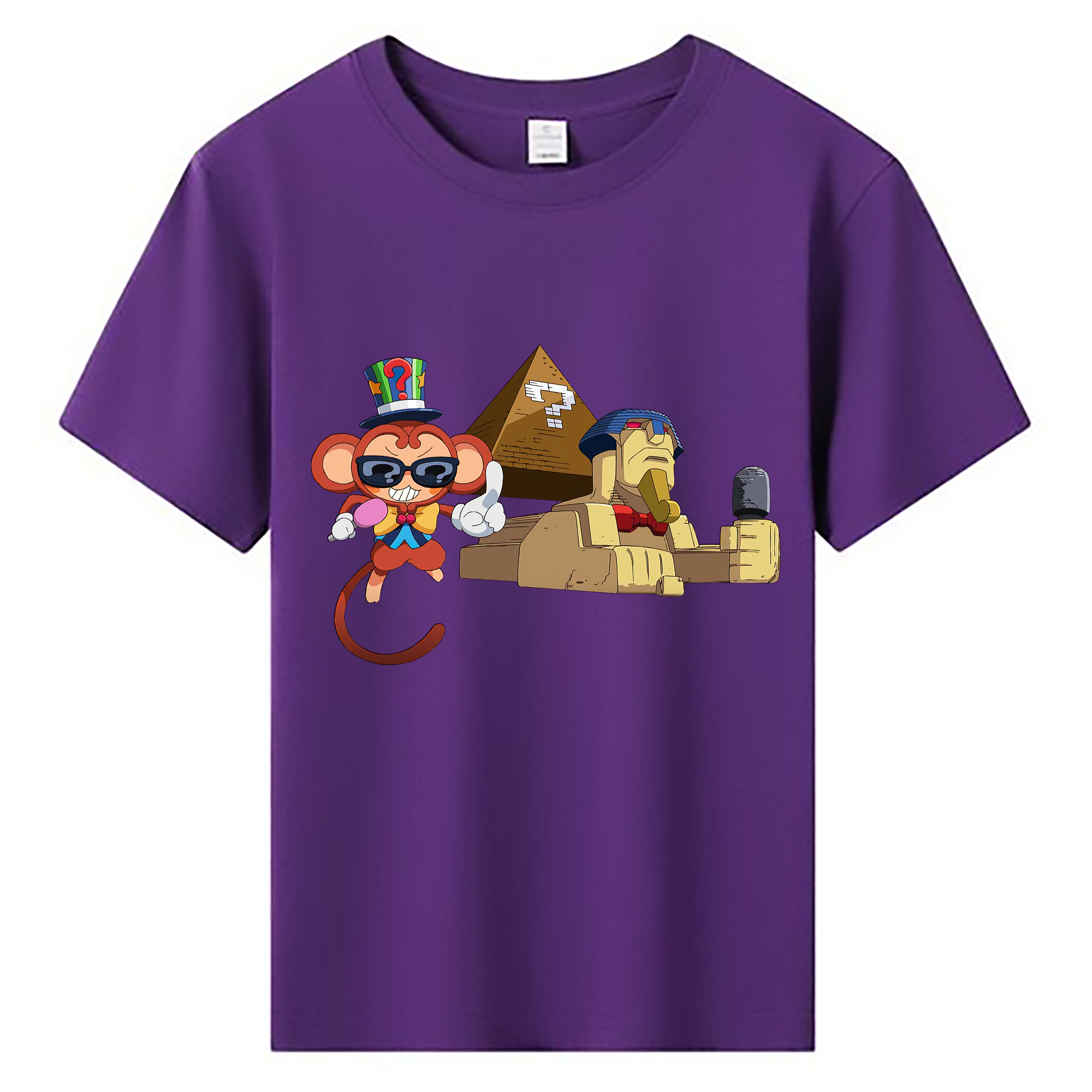 （画像用） 遊☆戯☆王 Yu-Gi-Oh! 綿100％キッズTシャツ（フロントプリント）