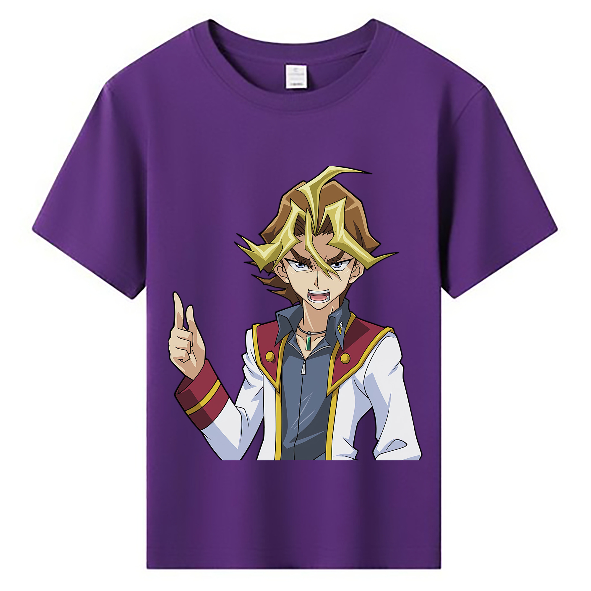 （画像用） 遊☆戯☆王 Yu-Gi-Oh! 綿100％キッズTシャツ（フロントプリント）
