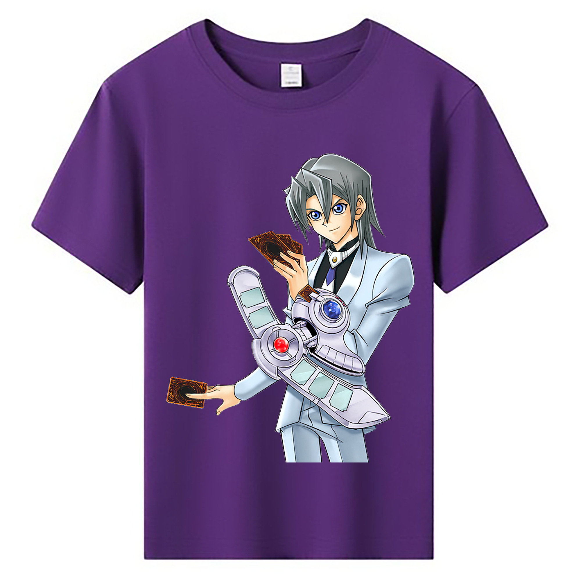 （画像用） 遊☆戯☆王 Yu-Gi-Oh! 綿100％キッズTシャツ（フロントプリント）