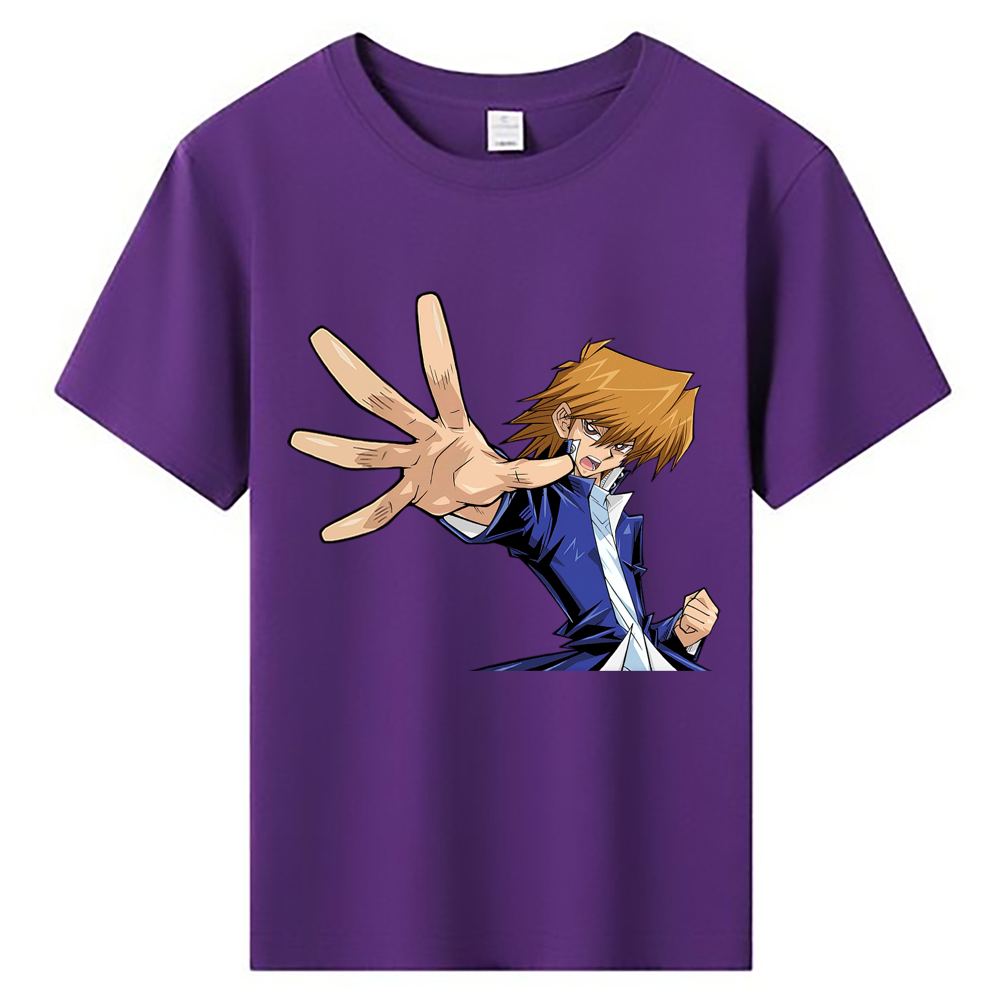 （画像用） 遊☆戯☆王 Yu-Gi-Oh! 綿100％キッズTシャツ（フロントプリント）