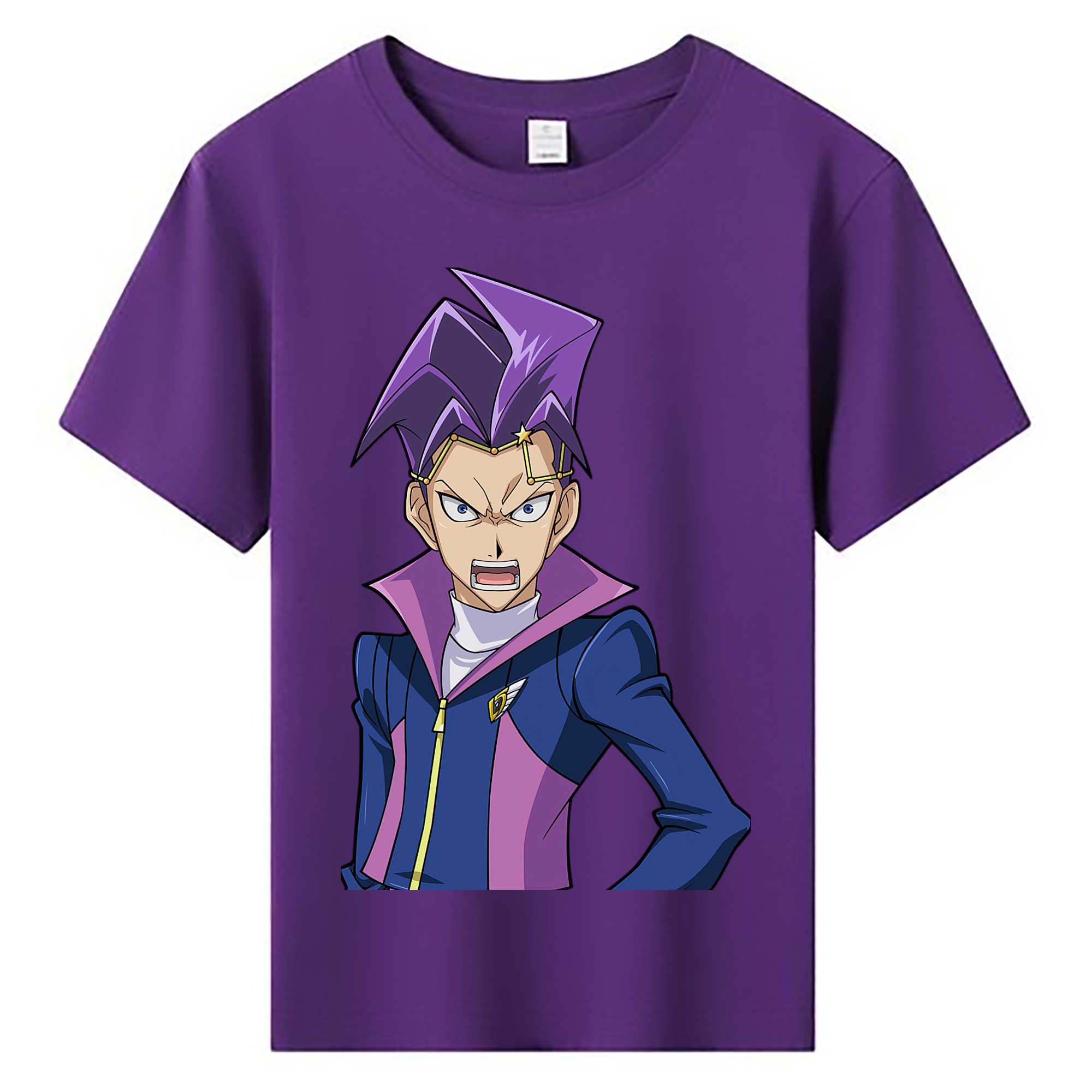（画像用） 遊☆戯☆王 Yu-Gi-Oh! 綿100％キッズTシャツ（フロントプリント）