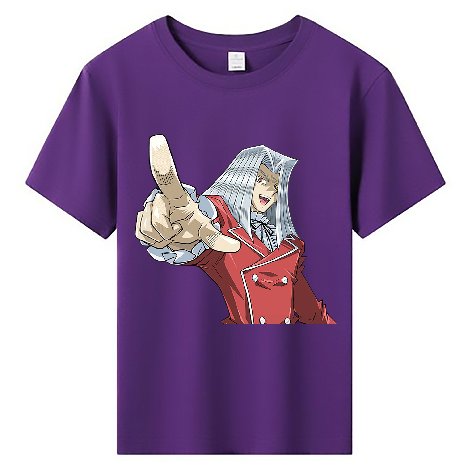 （画像用） 遊☆戯☆王 Yu-Gi-Oh! 綿100％キッズTシャツ（フロントプリント）