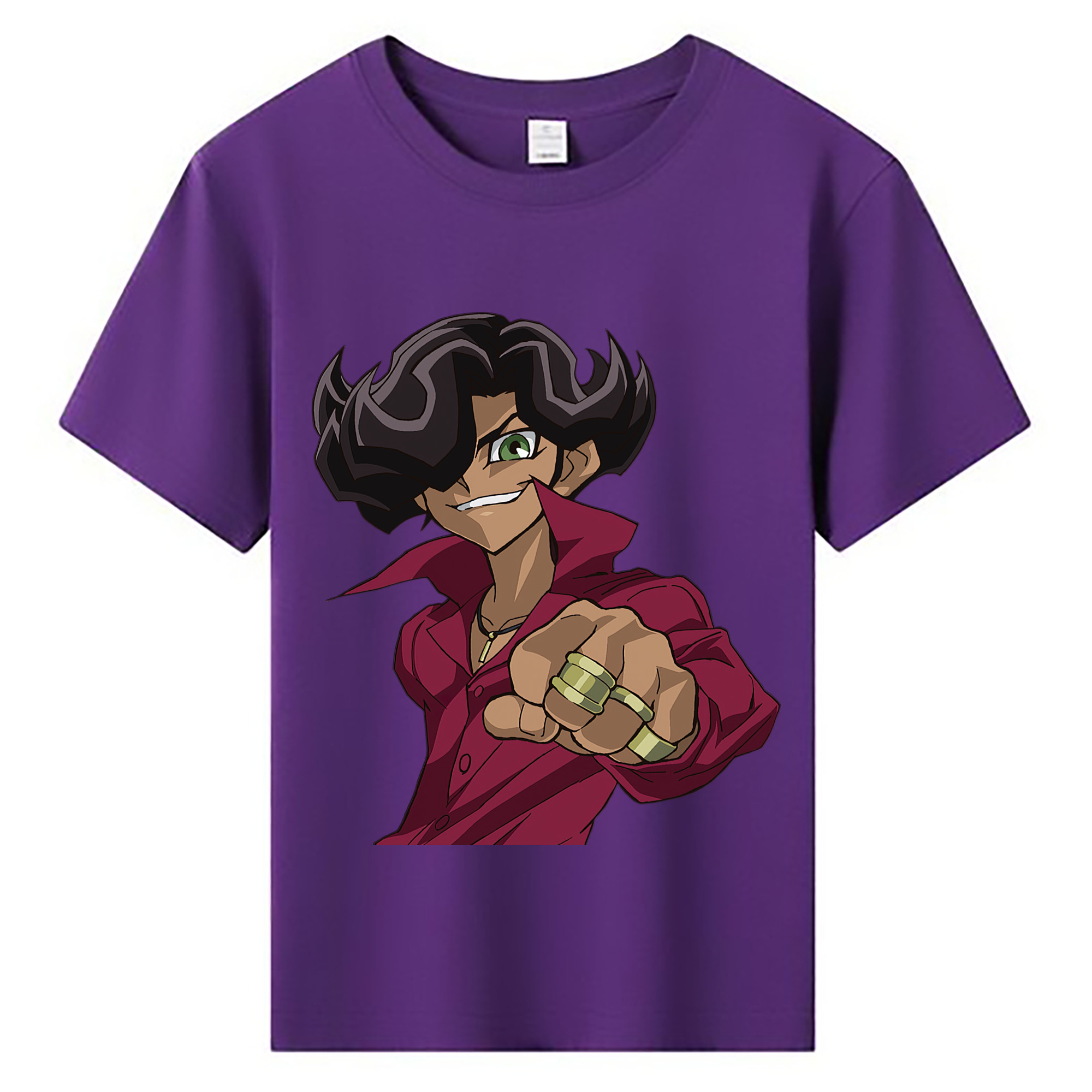 （画像用） 遊☆戯☆王 Yu-Gi-Oh! 綿100％キッズTシャツ（フロントプリント）