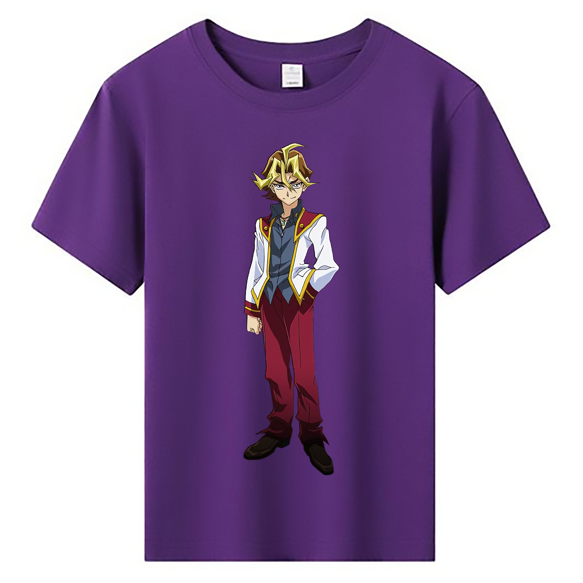 （画像用） 遊☆戯☆王 Yu-Gi-Oh! 綿100％キッズTシャツ（フロントプリント）